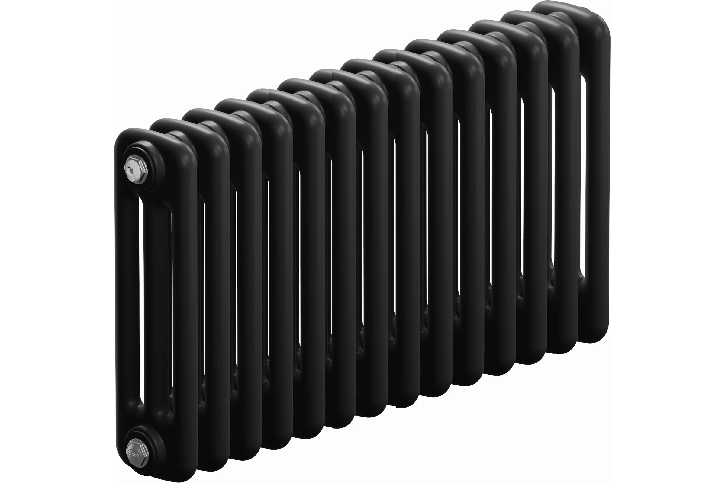 Радиатор трубчатый RIFAR TUBOG Ventil 3037 DV1 Антрацит 14 секций, нижнее подключение TUB 3037-14-DV1-AN