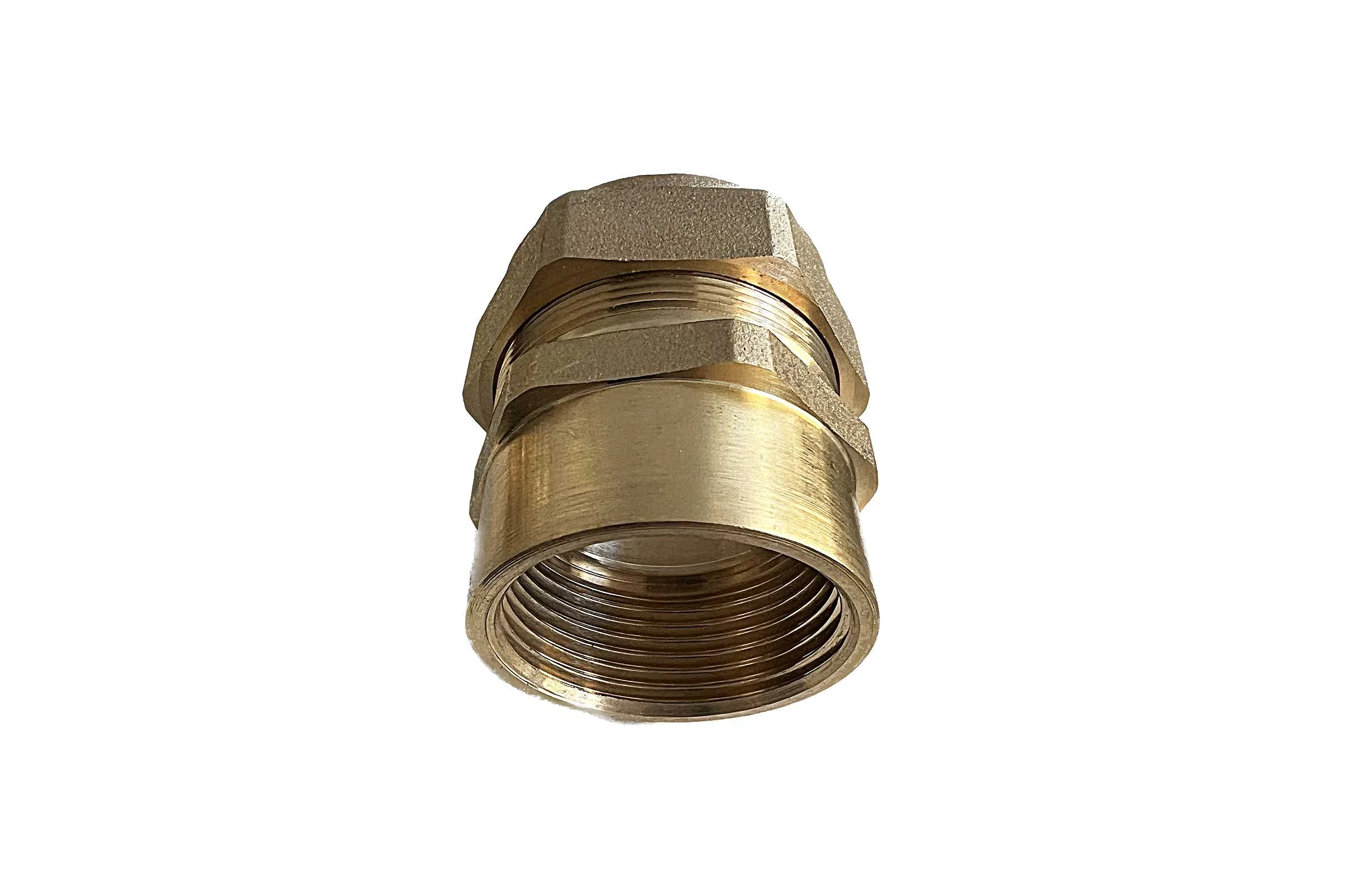 Муфта STACORT SF32x1 1/4'' внутренняя резьба (мама) для гофрированной трубы 32А из нержавеющей стали, арт. SF32-1-14MR