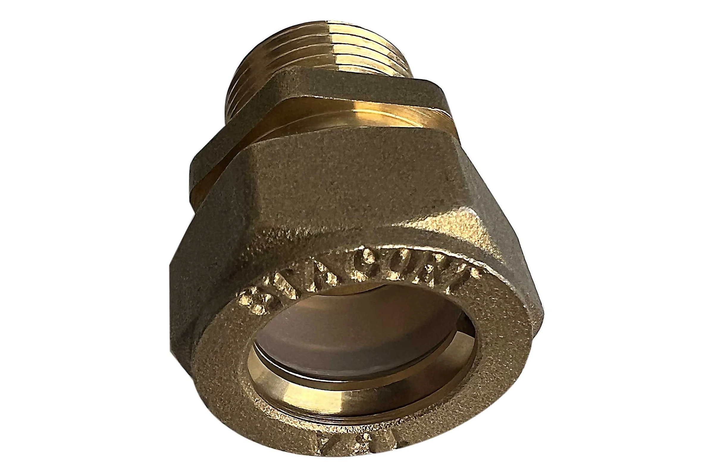 Муфта наружная STACORT SM15x1/2''MR (папа) для гофрированной трубы 15А  из нержавеющей стали SM15-12MR