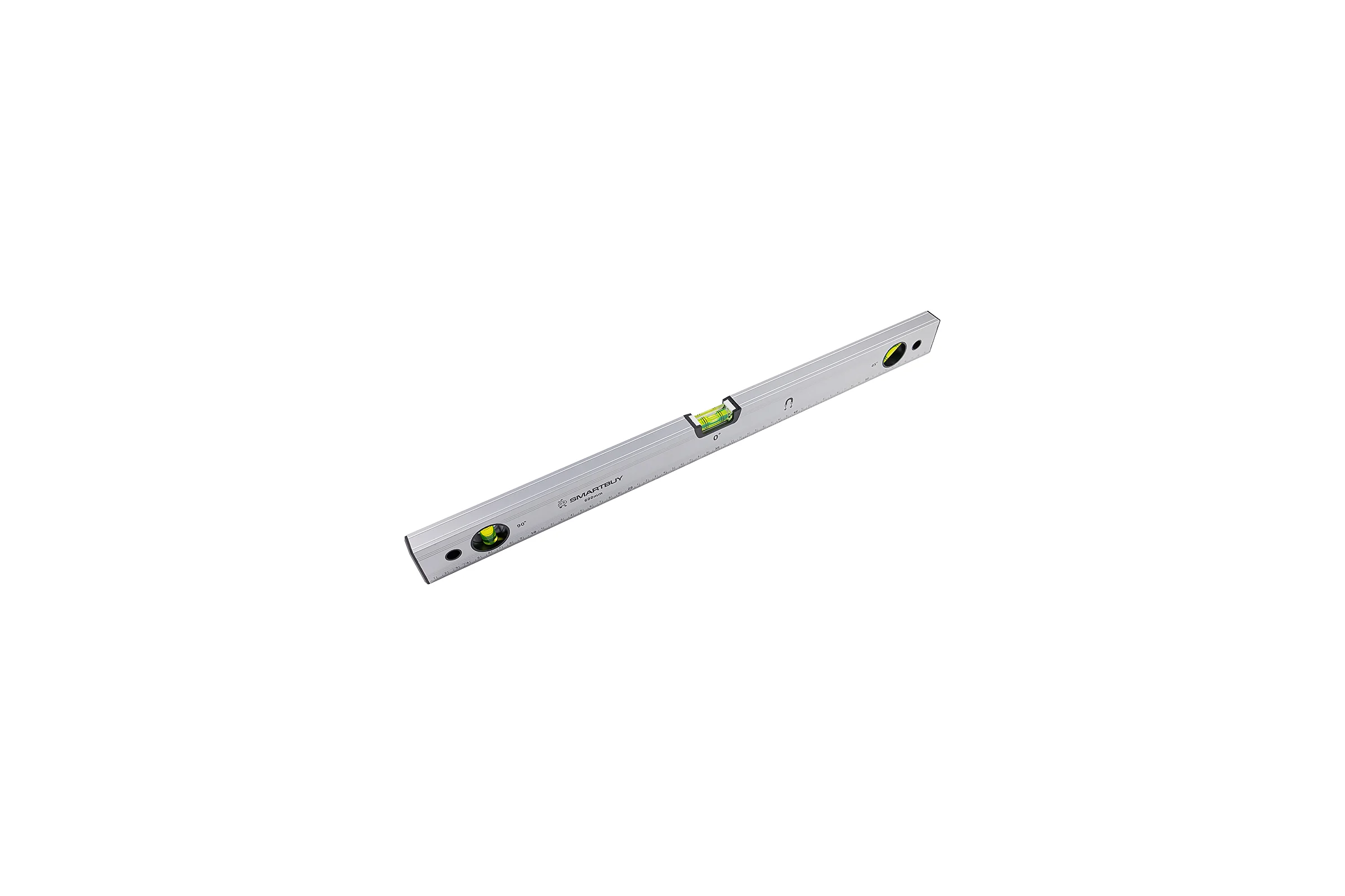 Уровень (ватерпас) водный SMARTBUY, 3 глазка, магнит, линейка, PRO TOOLS () SBT-PRO-WL-600