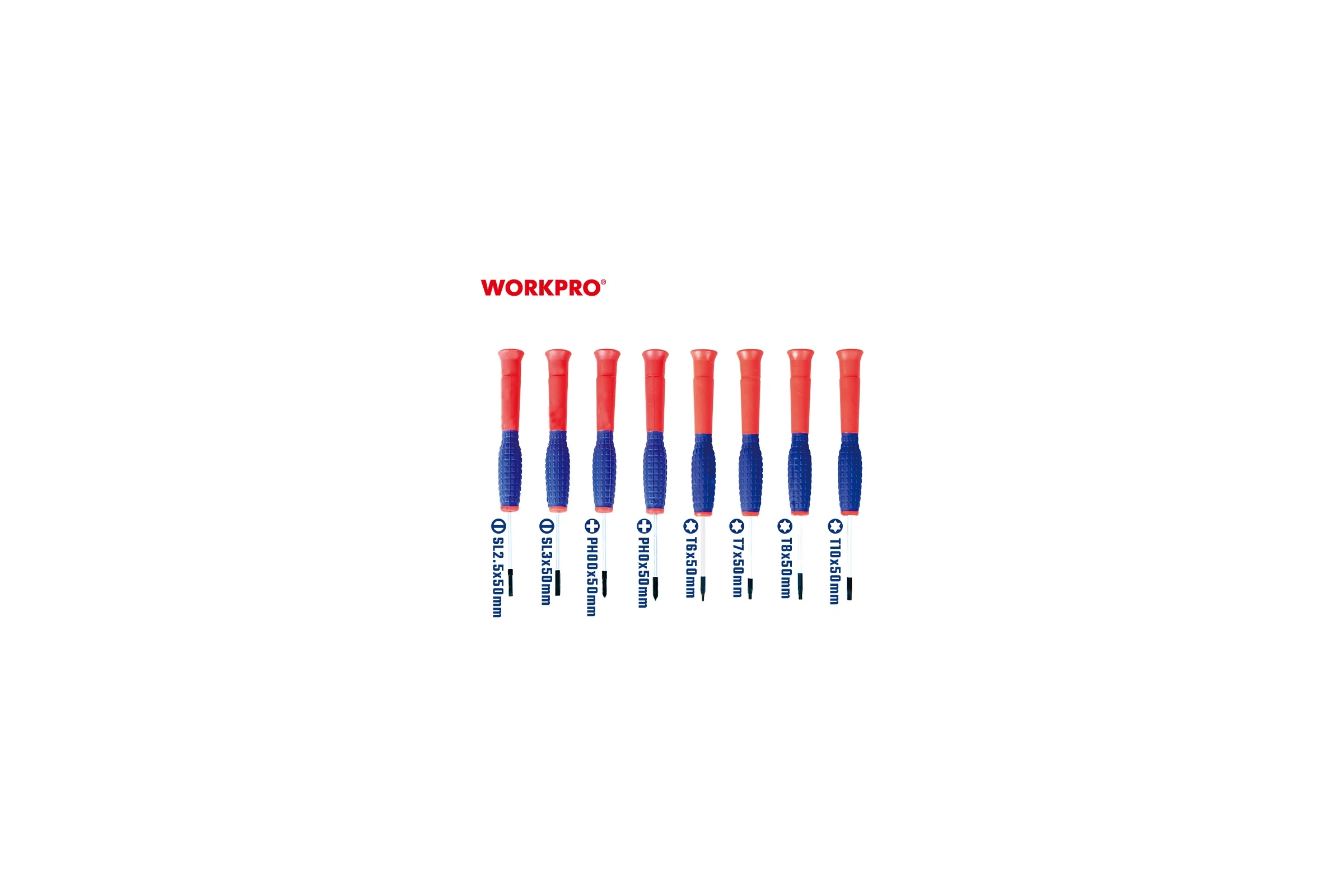 Набор отверток WORKPRO PRO CR-V 100шт WP200560