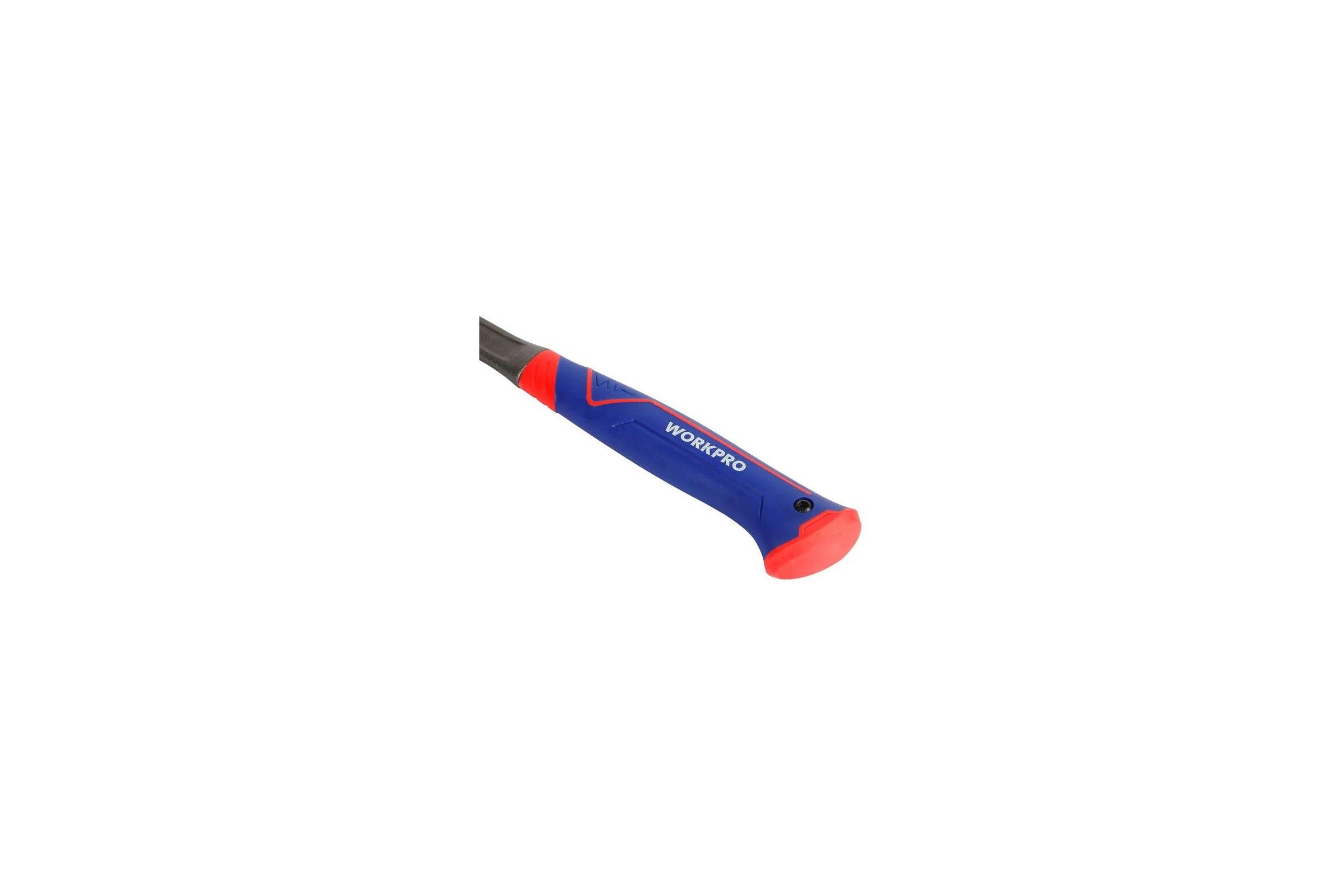 Молоток кровельщика кованый цельнометалический WORKPRO PRO 560г (ANTI-SHOK рукоятка) WP241061