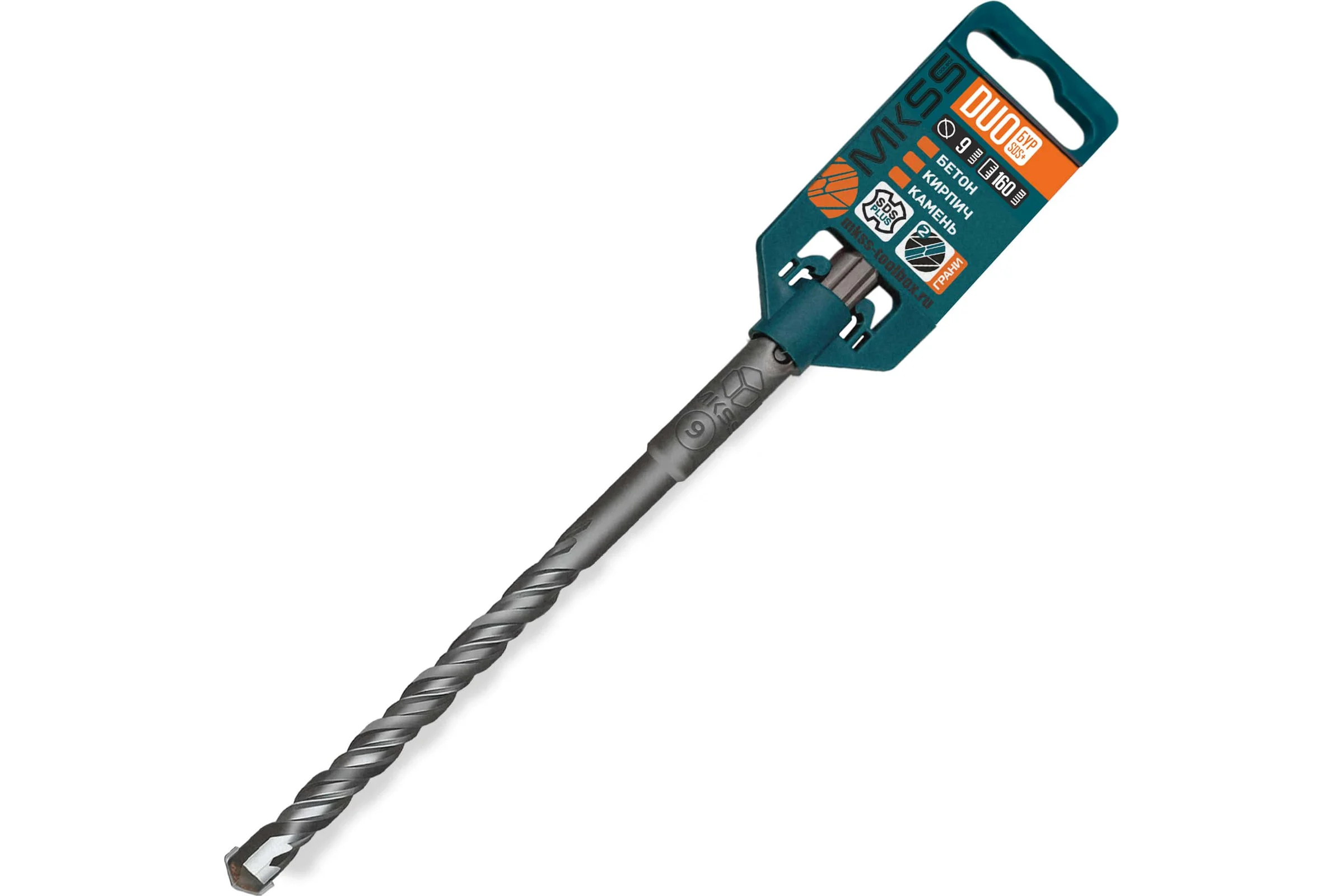 Бур по бетону Duo MKSS Toolbox DS0916 9x160мм (SDS-plus) MKSS DS09160
