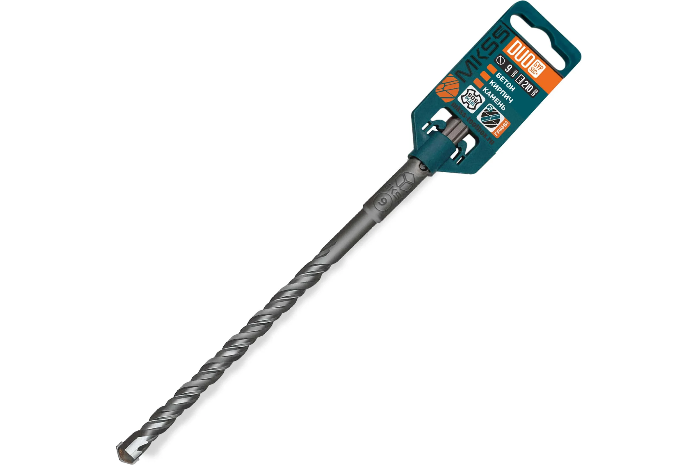 Бур по бетону Duo MKSS Toolbox DS0921 9x210мм (SDS-plus) MKSS DS09210