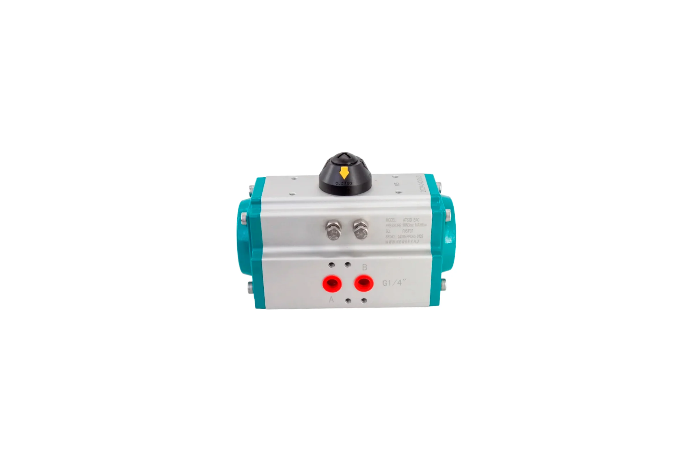 Привод пневматический двухсторонний NEWKEY AT 63D NK-PPD63
