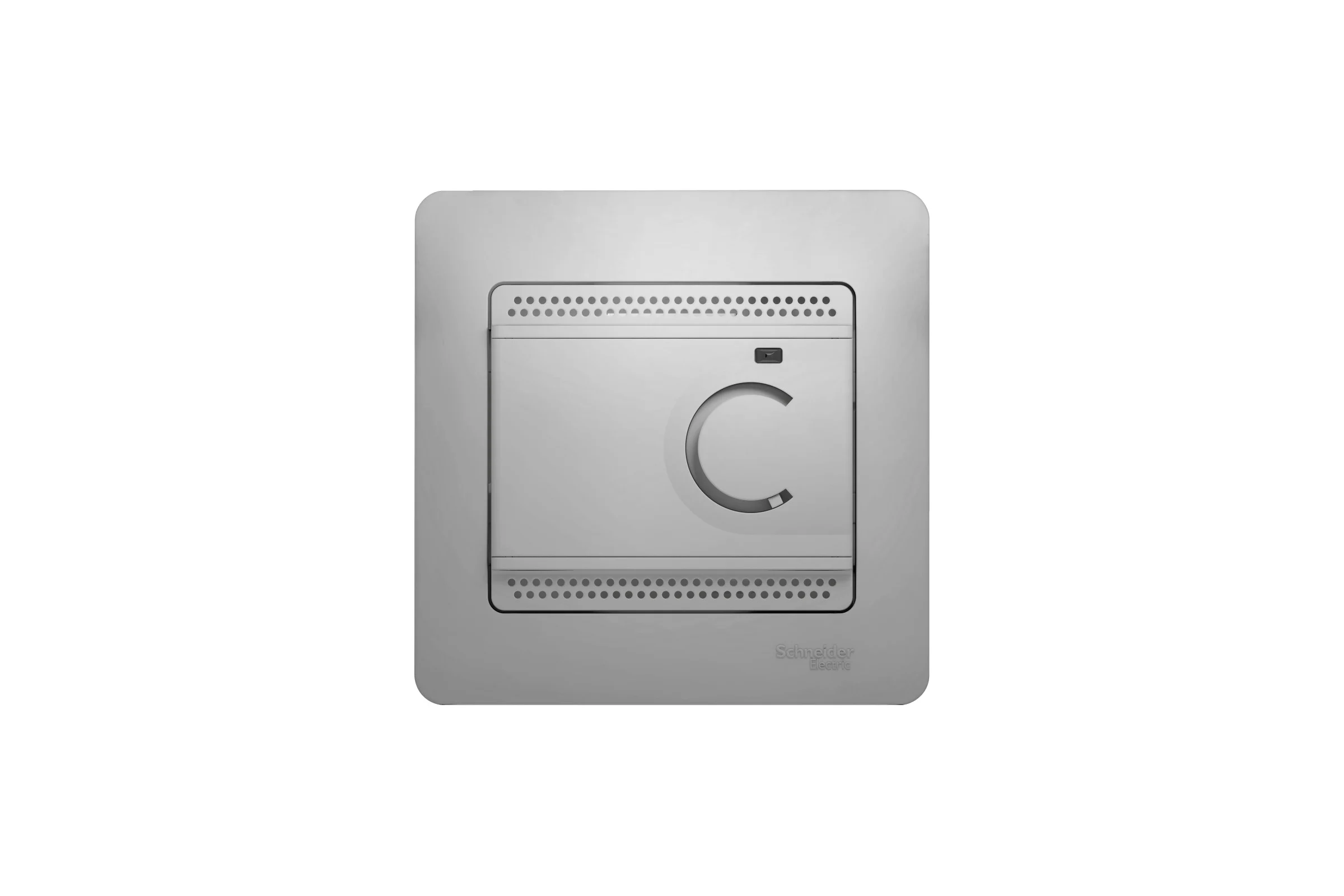 Термостат электронный теплого пола Systeme Electric ( Schneider Electric) Glossa Алюминий с датчиком, 10A GSL000338 4 шт 13606480658676