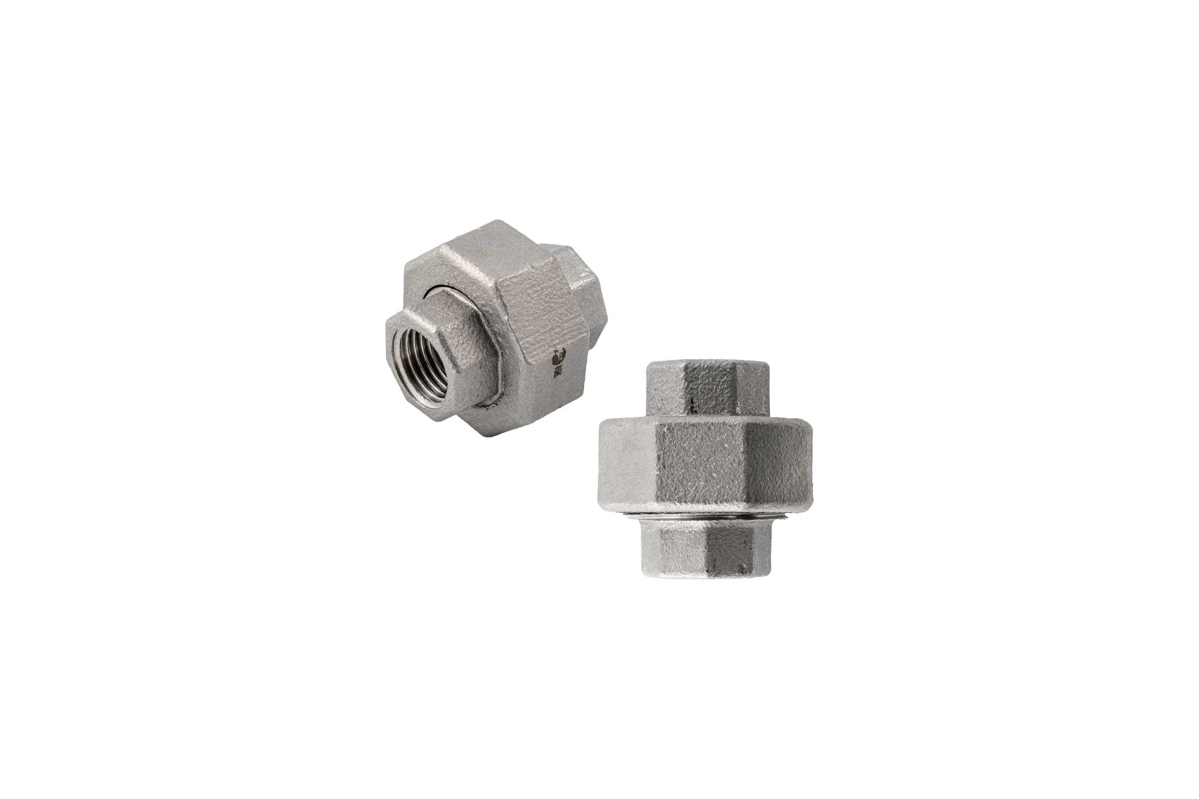Американка NEWKEY вр/вр, нержавеющая, AISI304 DN 8 (1/4), (CF8), PTFE, PN16, набор 2 шт BAV2-NK-ADD8/4