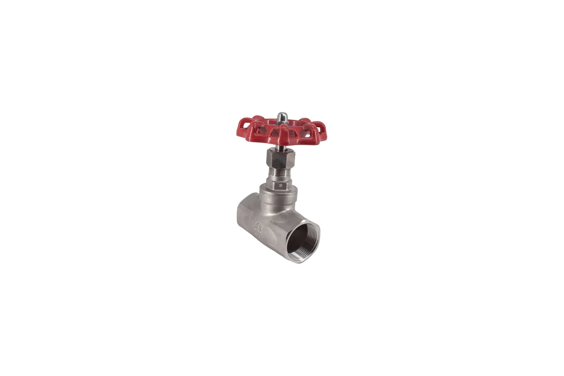 Вентиль запорный муфтовый NEWKEY нержавеющий, AISI304 DN32 (1_1/4), (CF8), PN14 NK-ZSm32/4