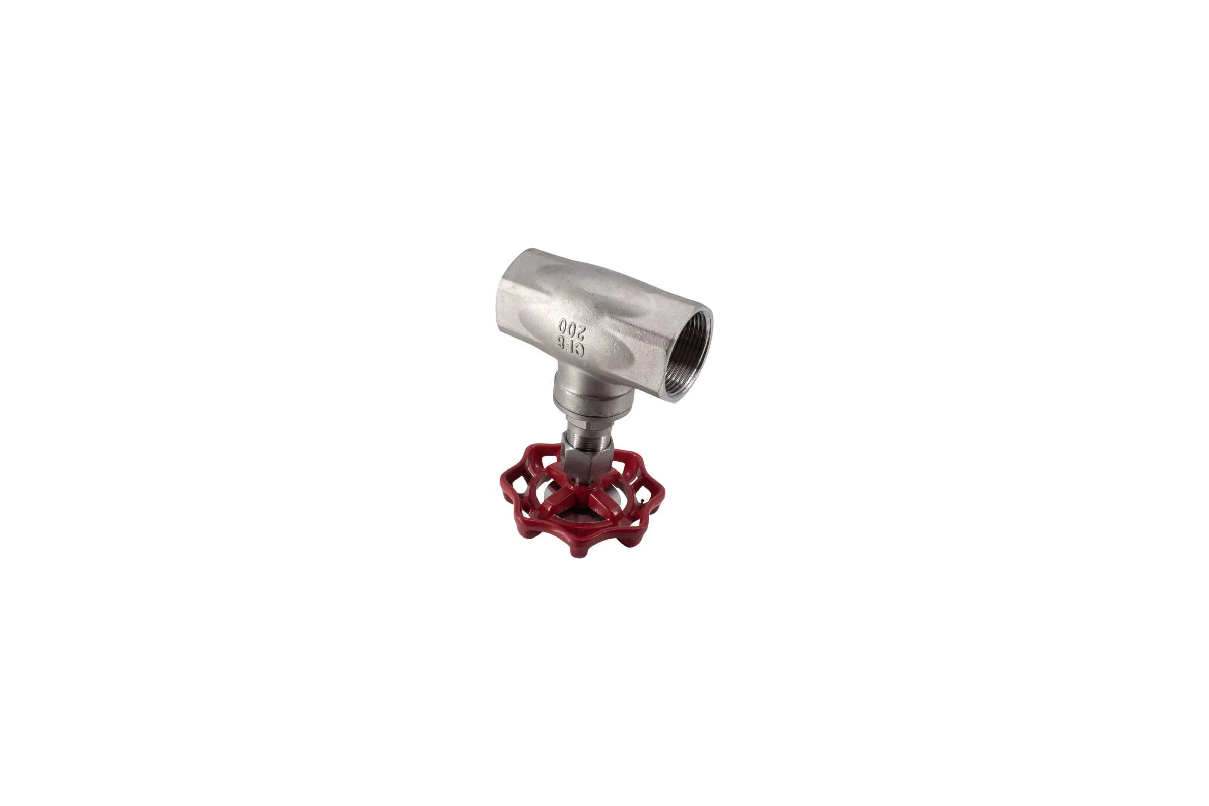 Вентиль запорный муфтовый NEWKEY нержавеющий, AISI304 DN32 (1_1/4), (CF8), PN14 NK-ZSm32/4