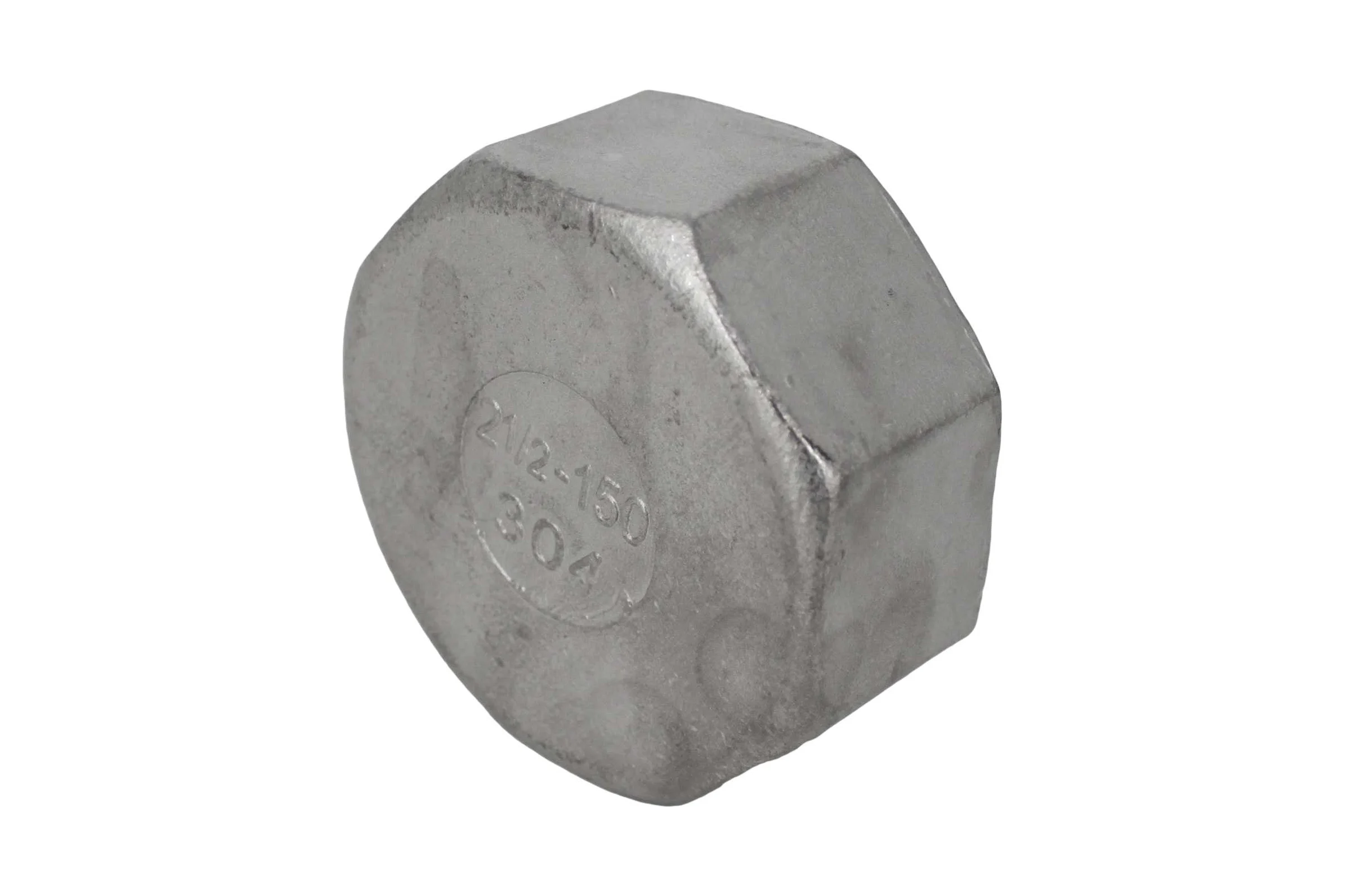 Заглушка NEWKEY В/Р, 6-ти гранная, нержавеющая, AISI304 DN65 (2_1/2), (CF8), PN16 NK-DTP65/4