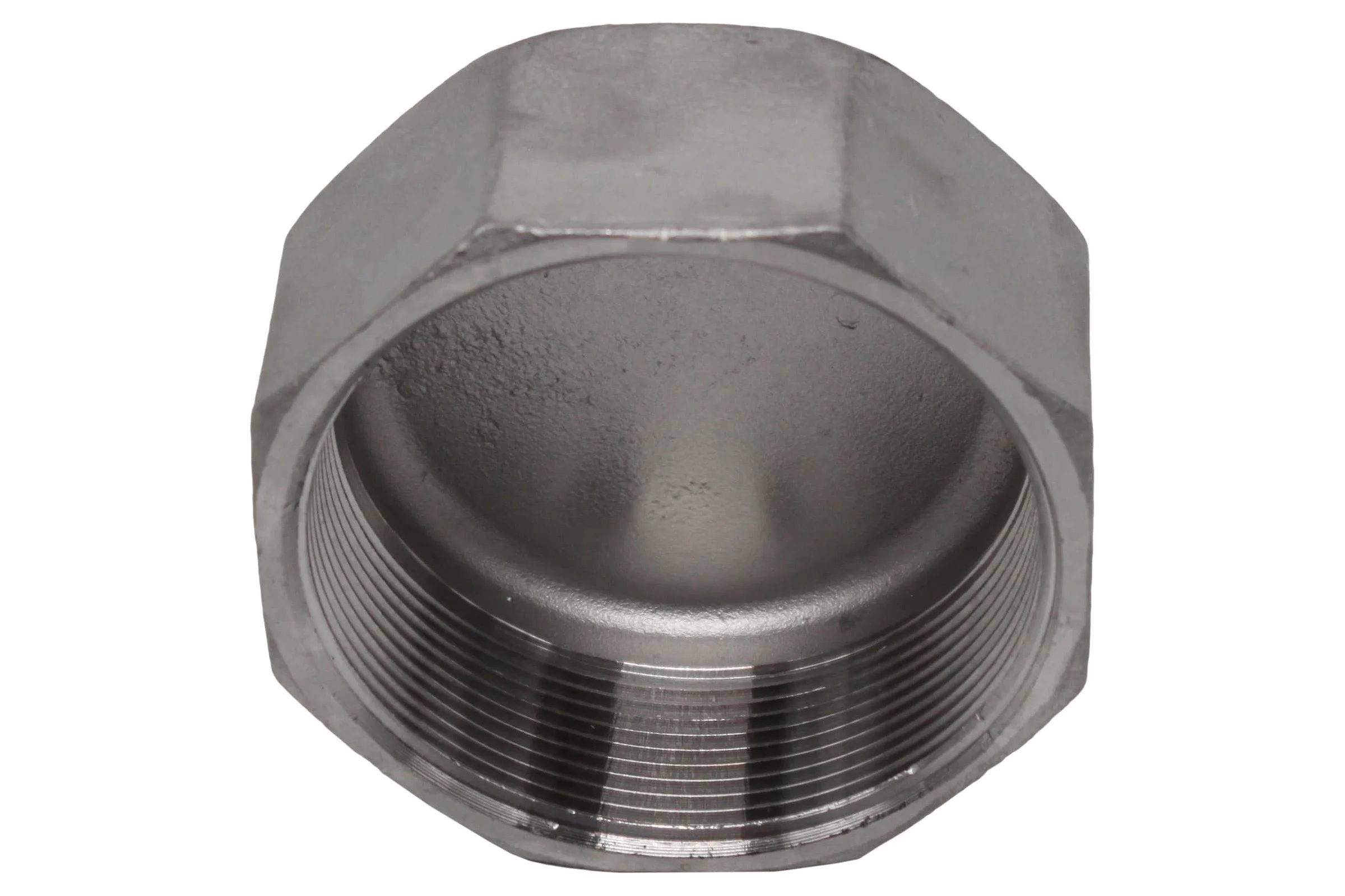 Заглушка NEWKEY В/Р, 6-ти гранная, нержавеющая, AISI304 DN65 (2_1/2), (CF8), PN16 NK-DTP65/4