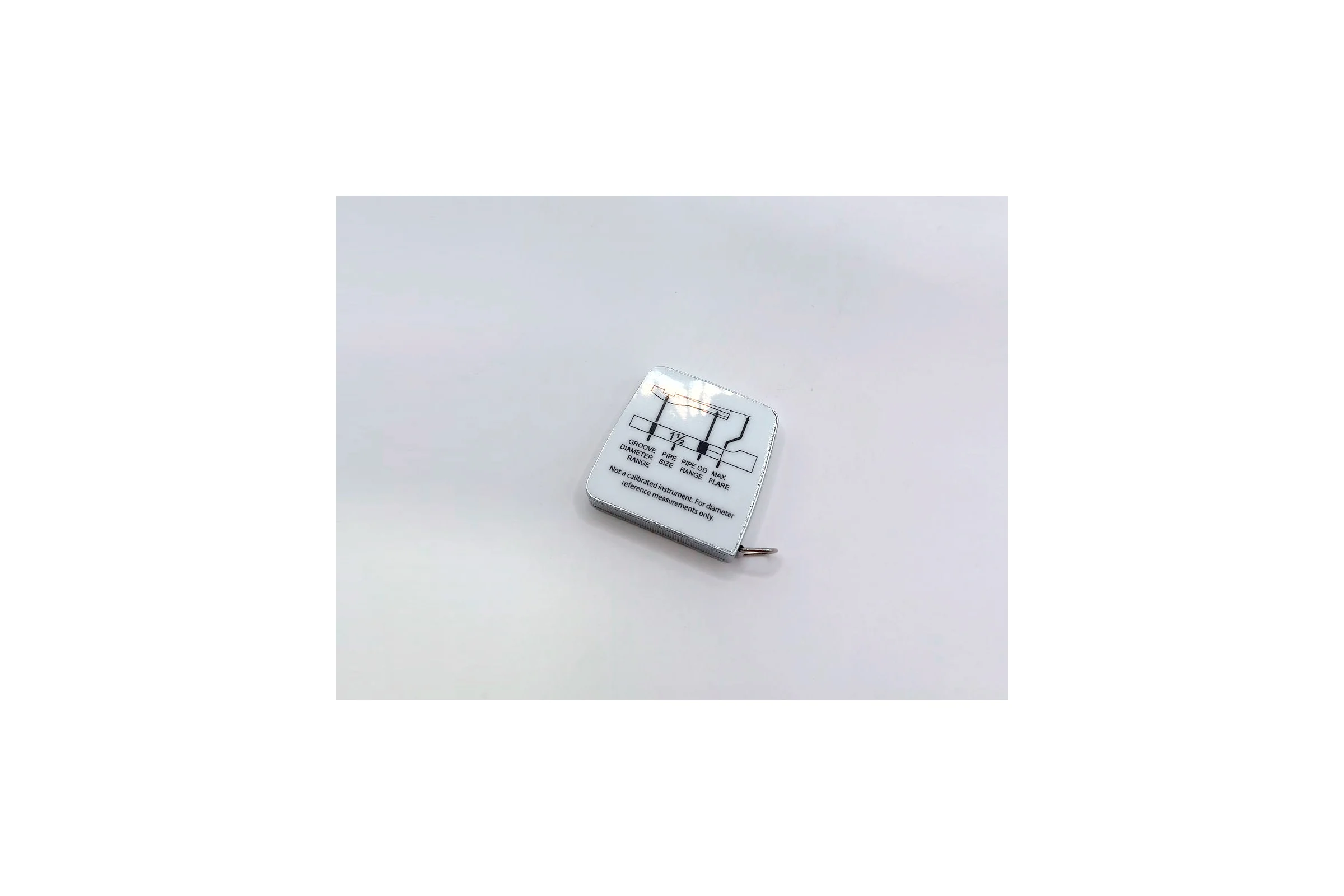 Калибровочная грувлок рулетка для труб MAXXTER 1-24 G-Tape HL-G-Tape