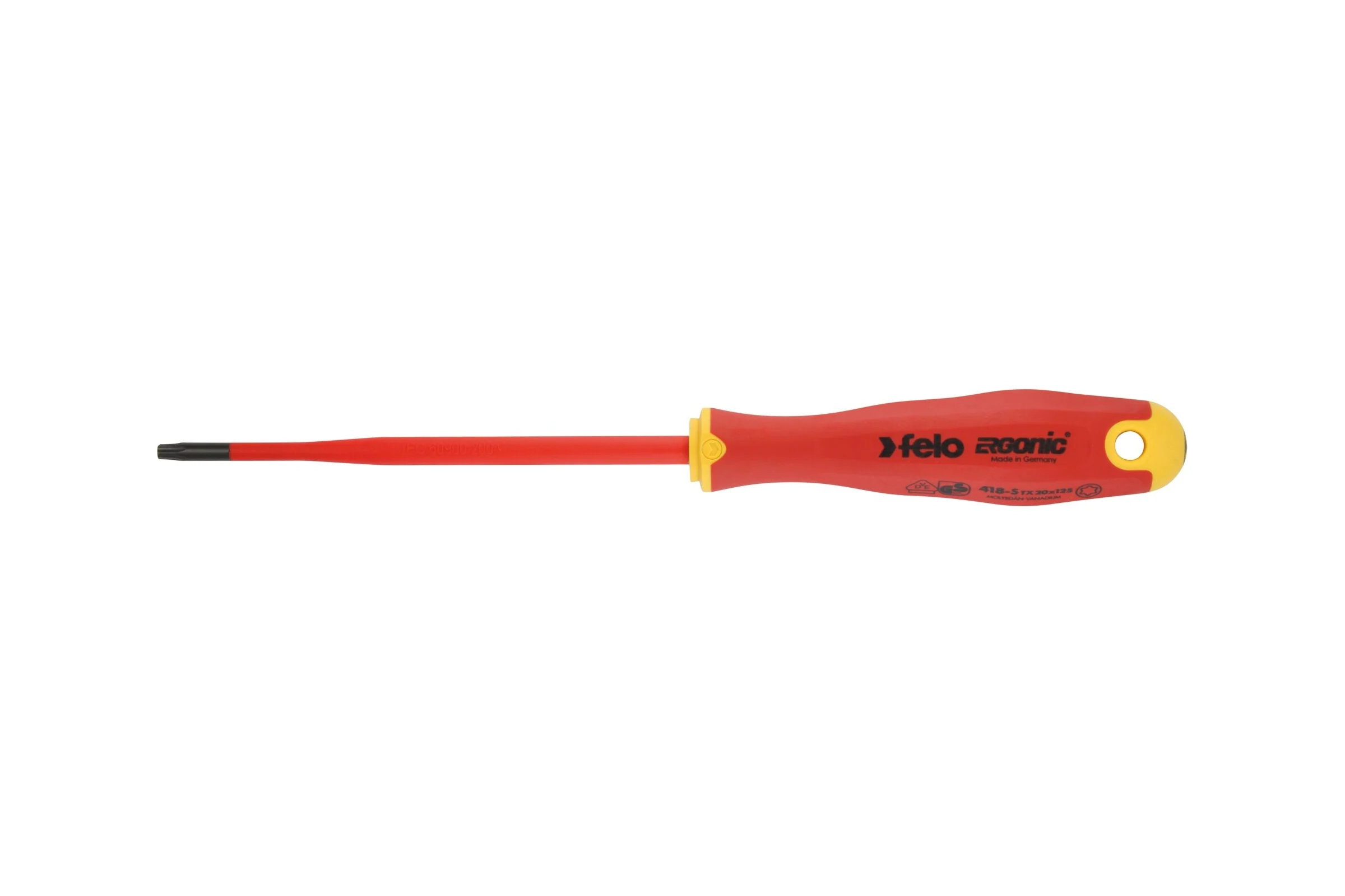 Отвертка диэлектрическая Felo TX20х125 E-Slim Ergonic 41820990