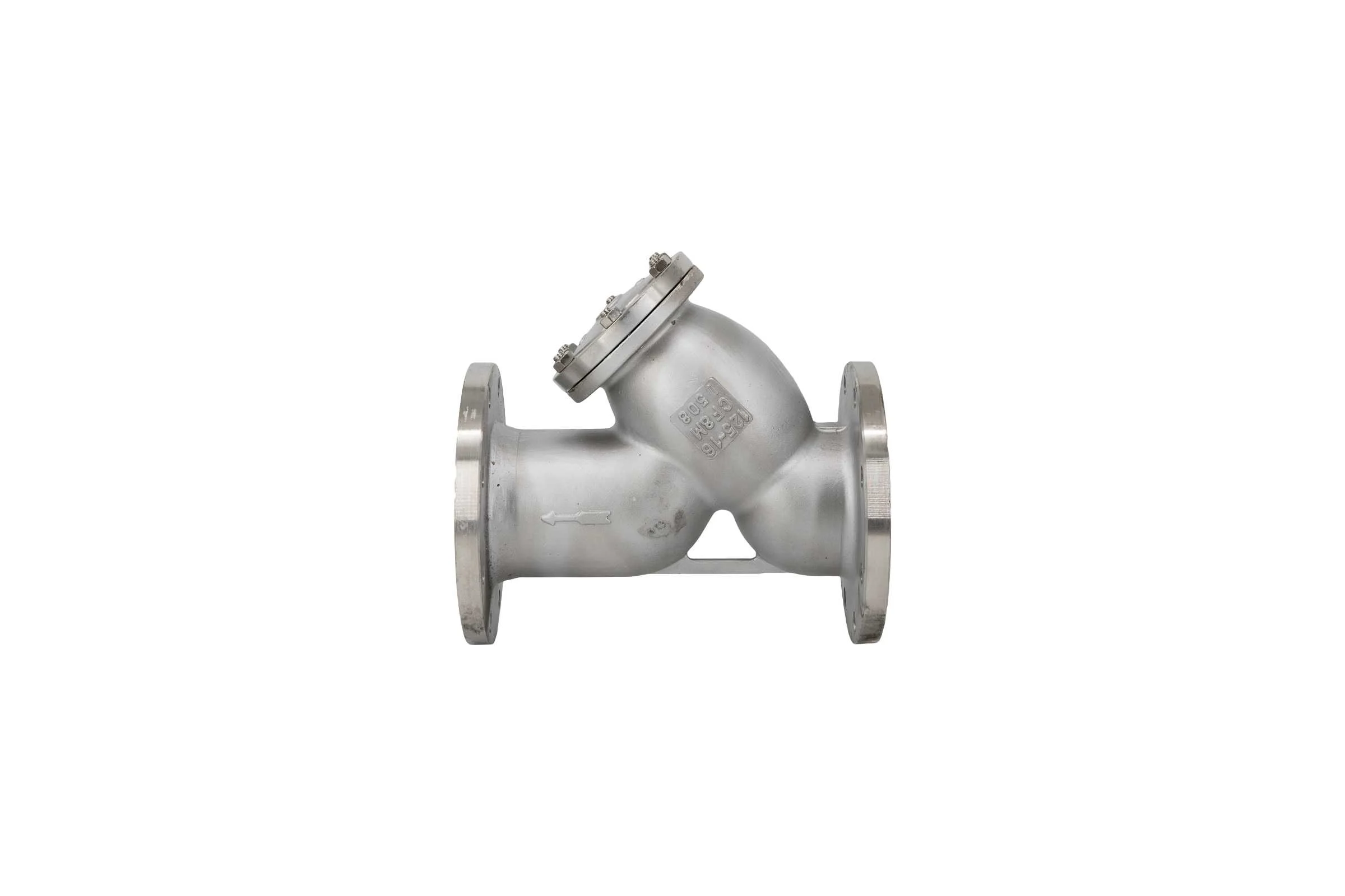 Фильтр фланцевый NEWKEY Y-тип нержавеющий, AISI316 DN 125 (5), (CF8M), PN16 NK-FYS125/6