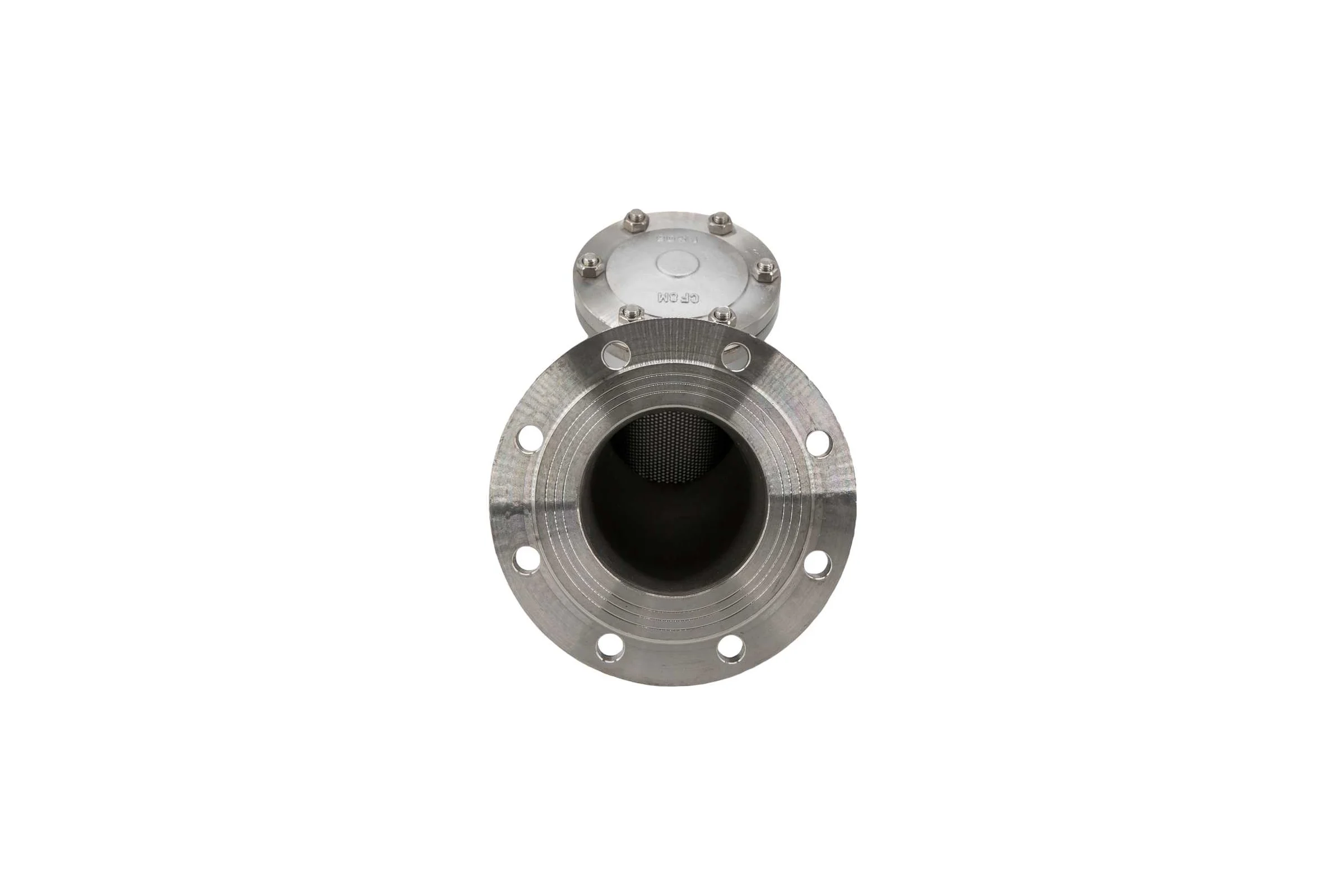 Фильтр фланцевый NEWKEY Y-тип нержавеющий, AISI316 DN 125 (5), (CF8M), PN16 NK-FYS125/6