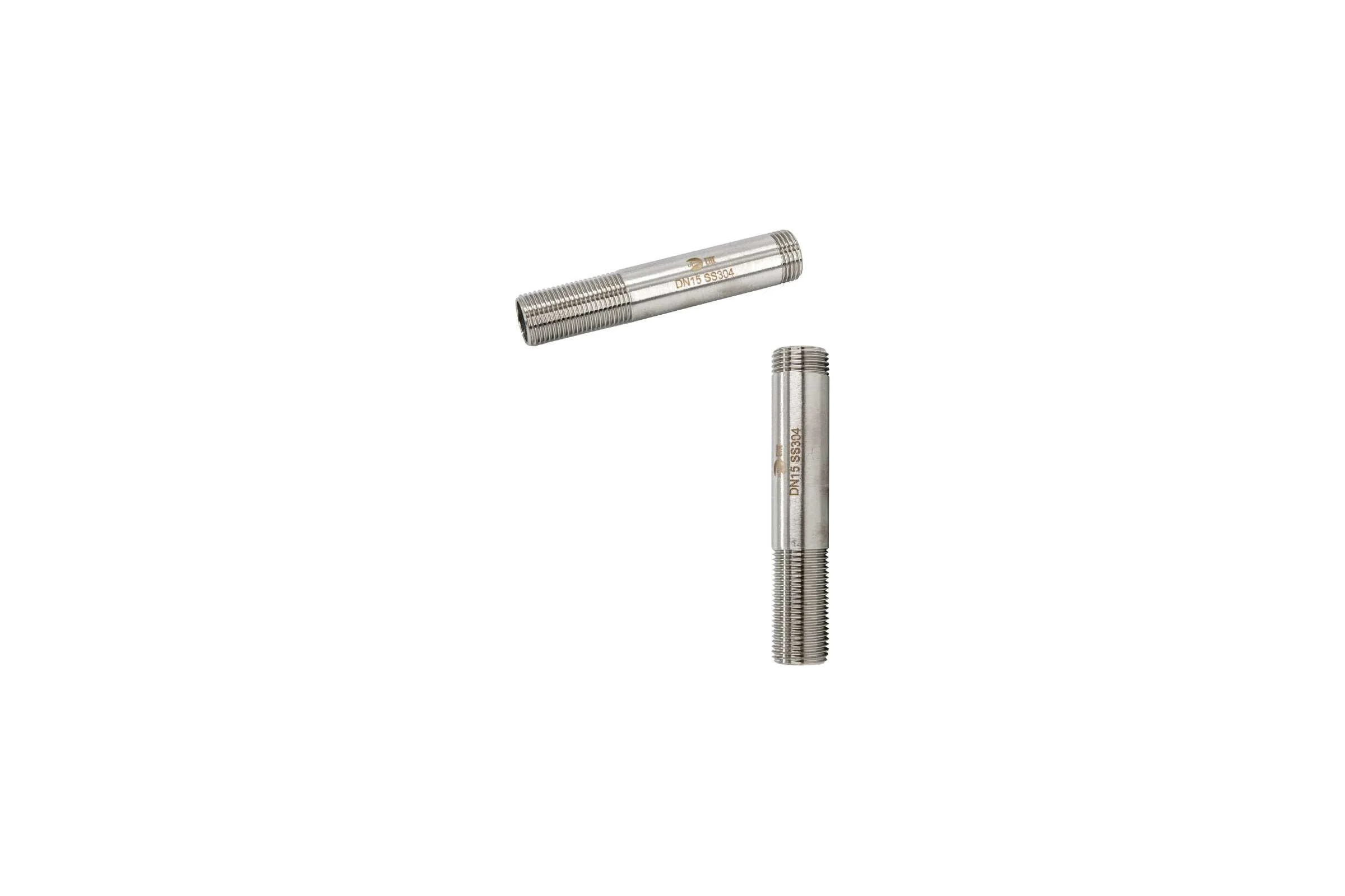 Сгон нержавейка NEWKEY Ду 15 (1/2 дюйма) AISI 304 PN16 набор 2 шт NAB2-NK-DPC15/4