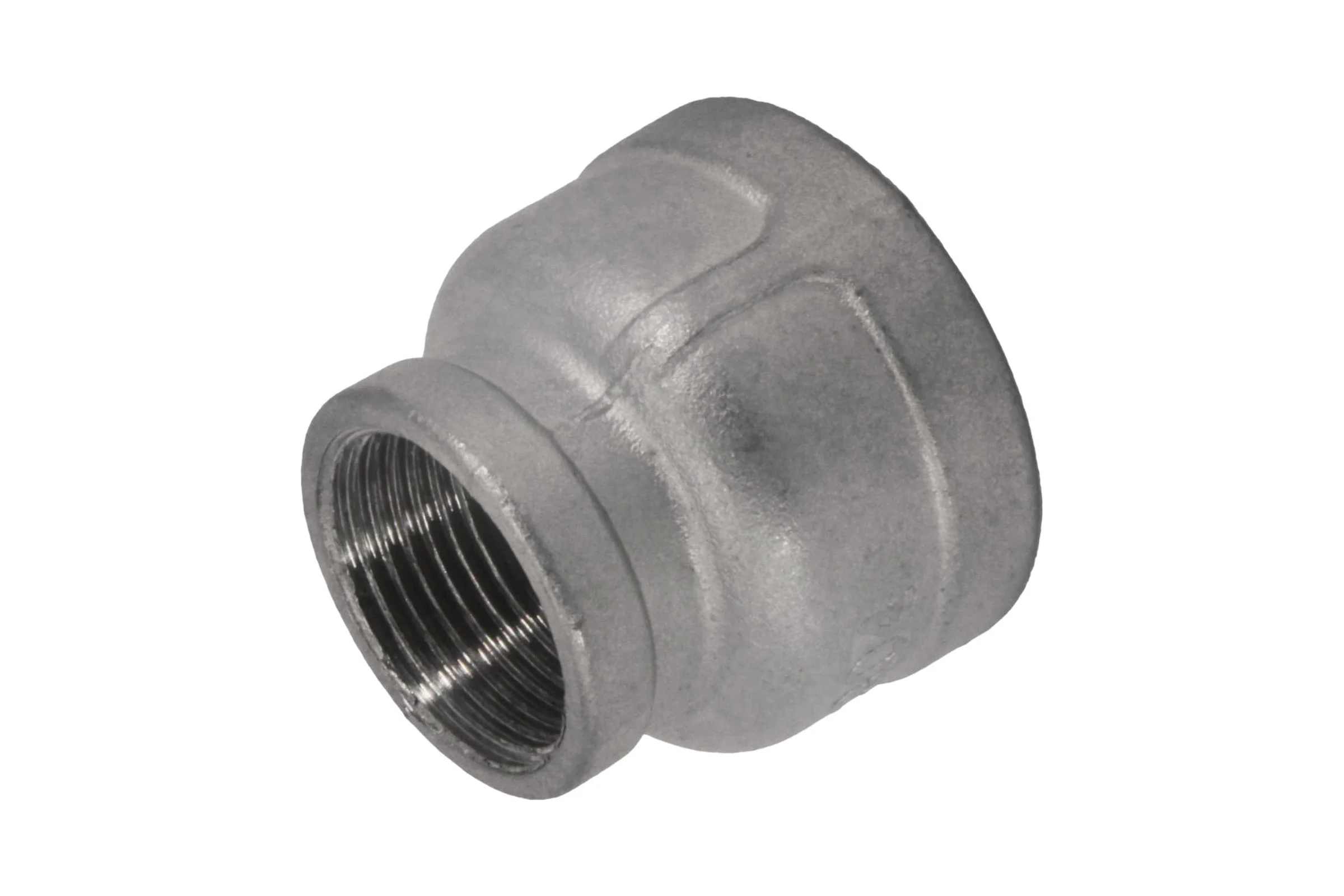 Муфта переходная нержавеющая NEWKEY AISI304 DN40 х DN25 ( 1_1/2x1), (CF8), PN16 NK-MMH40*25/4