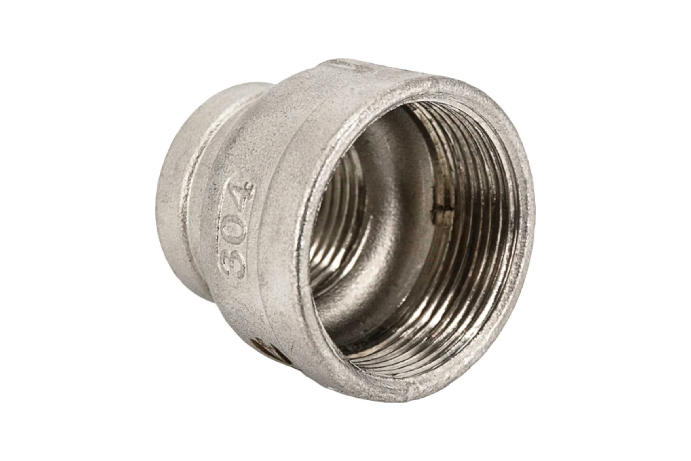 Муфта переходная нержавеющая NEWKEY AISI304 DN40 х DN25 ( 1_1/2x1), (CF8), PN16 NK-MMH40*25/4