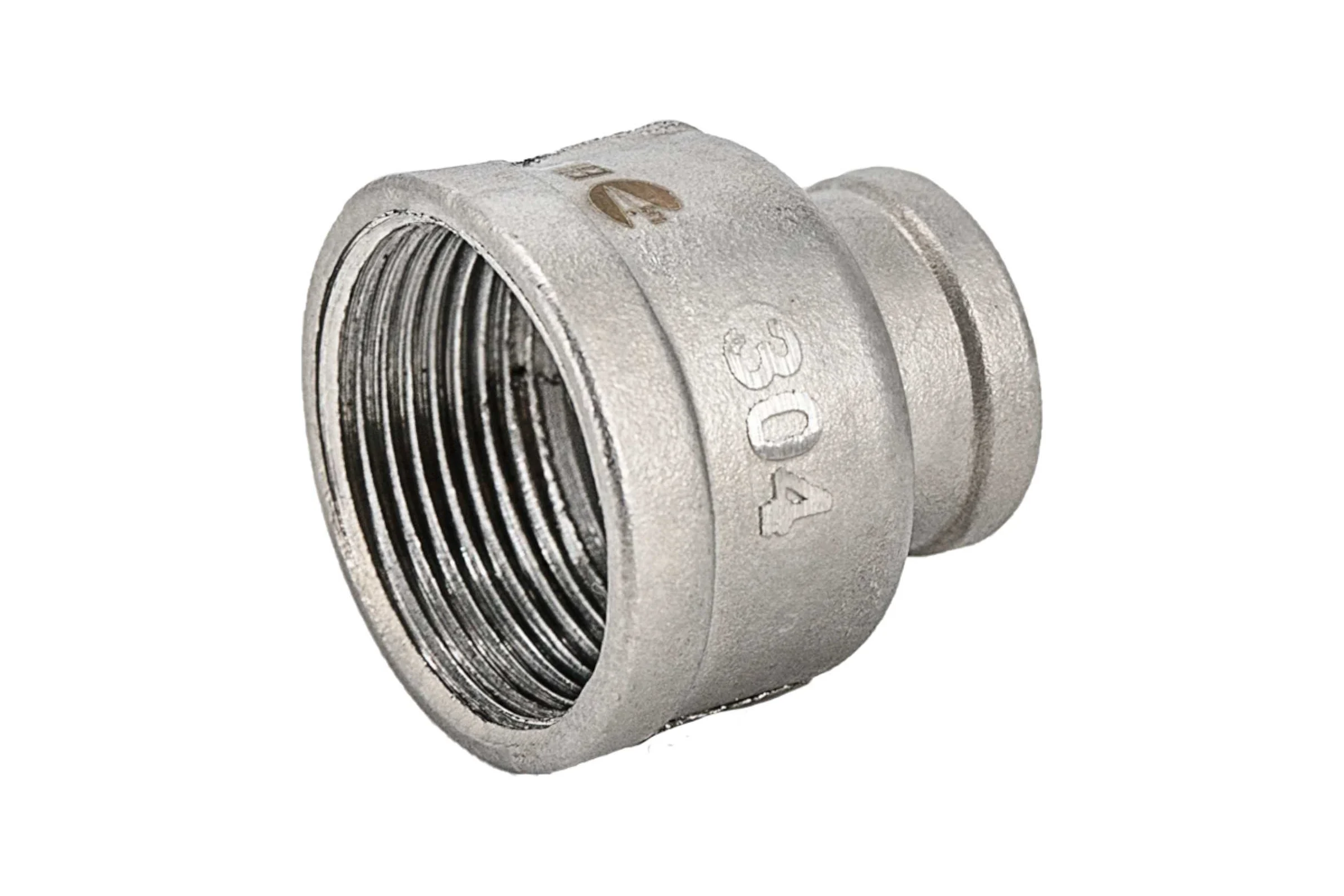 Муфта переходная нержавеющая NEWKEY AISI304 DN32 х DN20 ( 1_1/4x3/4), (CF8), PN16 NK-MMH32*20/4