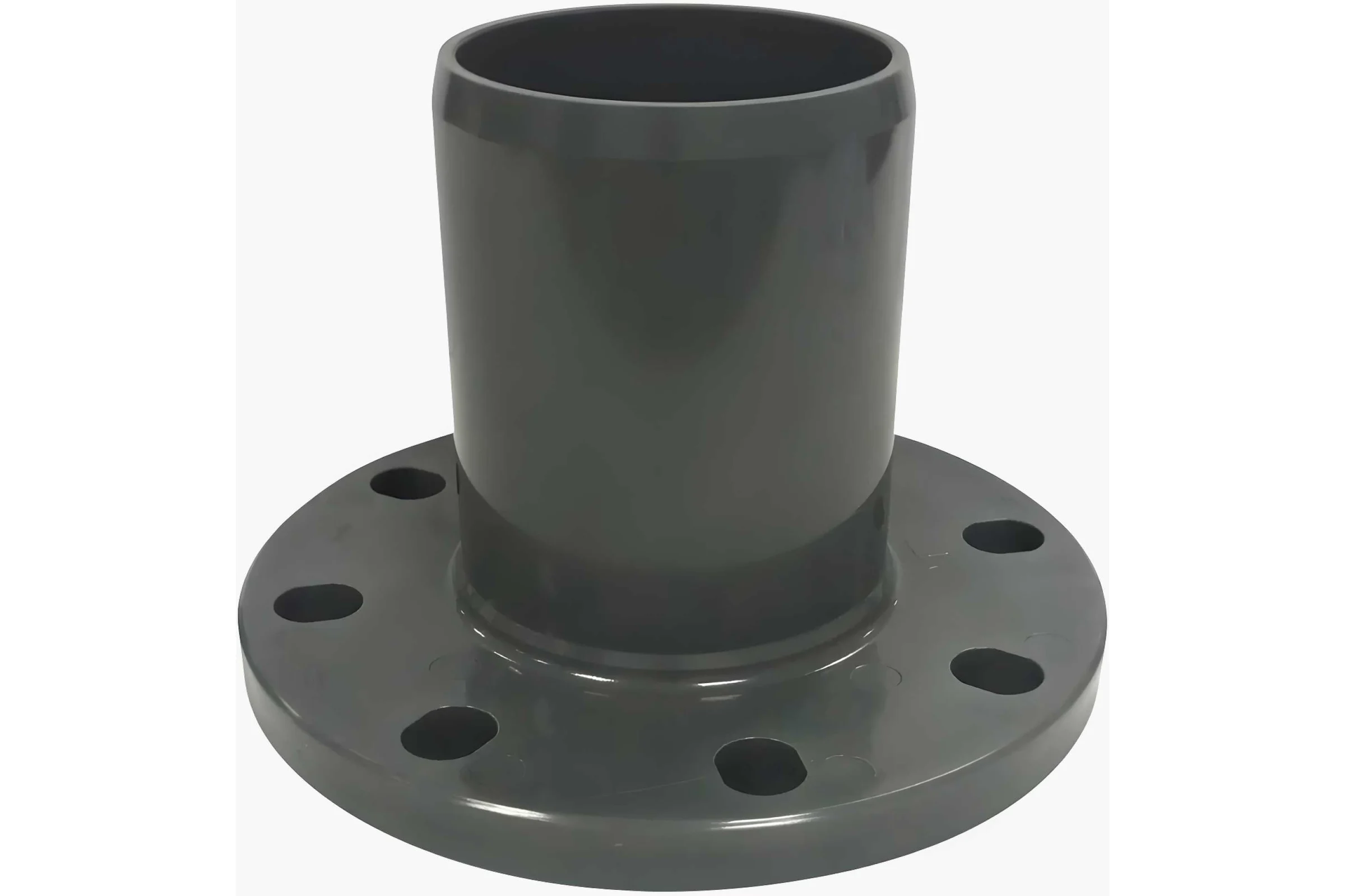 Патрубок AQUAVIVA НПВХ напорный гладкий с НПВХ фланцем 225/200 AQV106225 14775