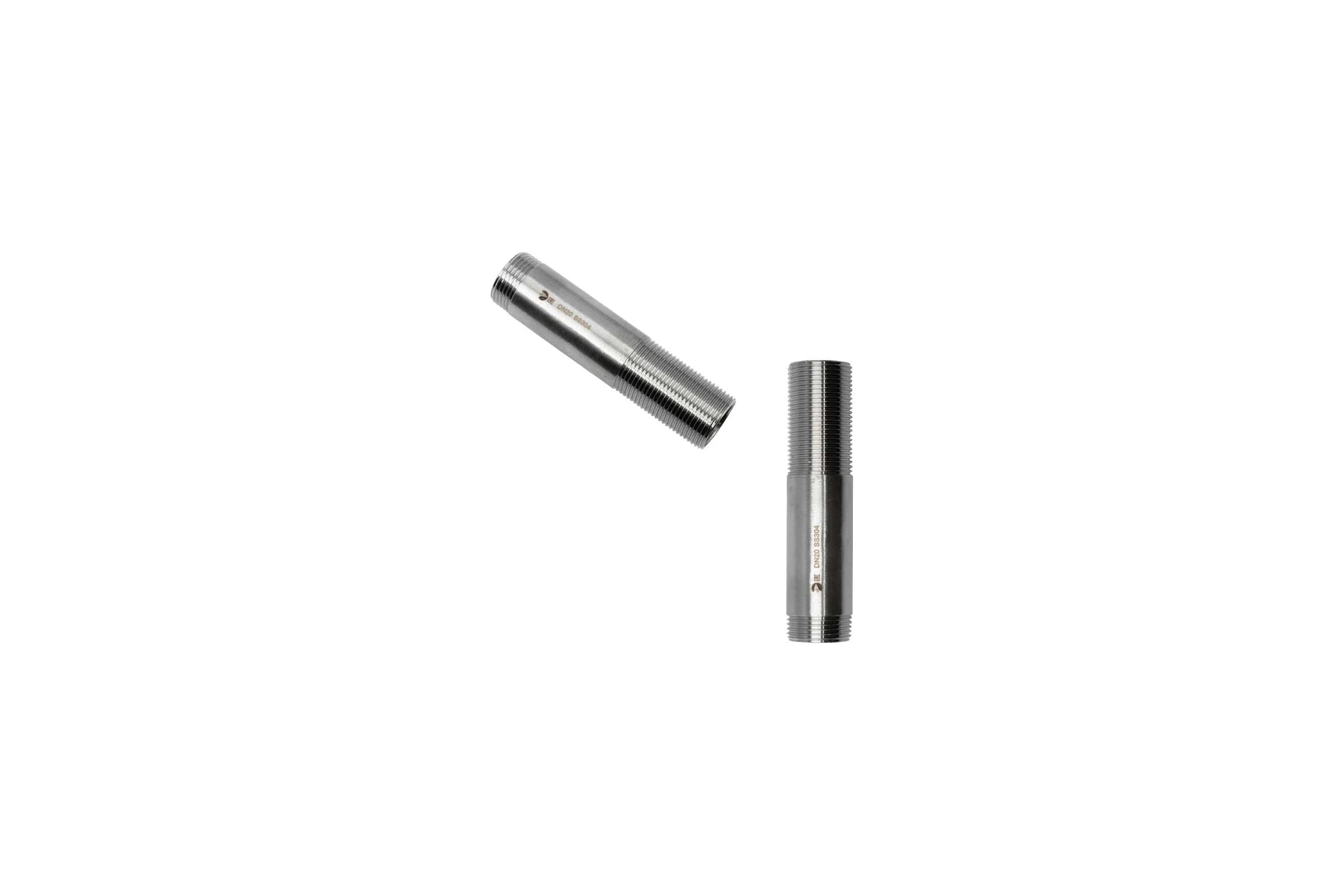 Сгон нержавейка NEWKEY Ду 20 (3/4 дюйма), AISI 304 PN16 набор 2 шт NAB2-NK-DPC20/4
