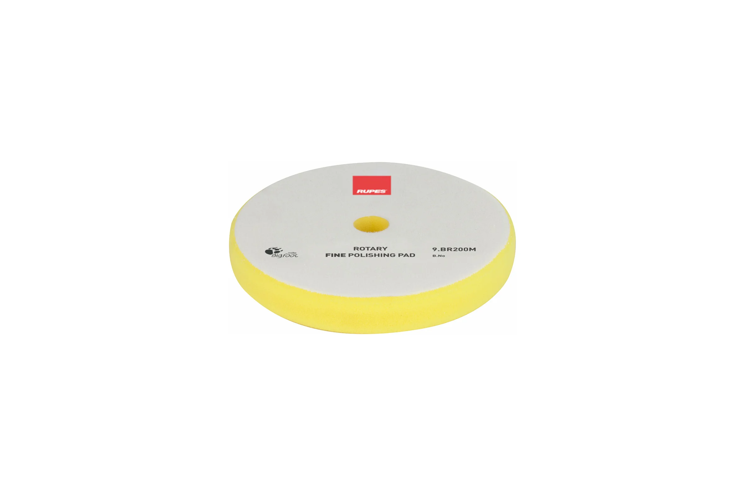 Диск полировальный ROTARY FINE (175/180 мм; жёлтый; мягкий) RUPES 9.BR200М