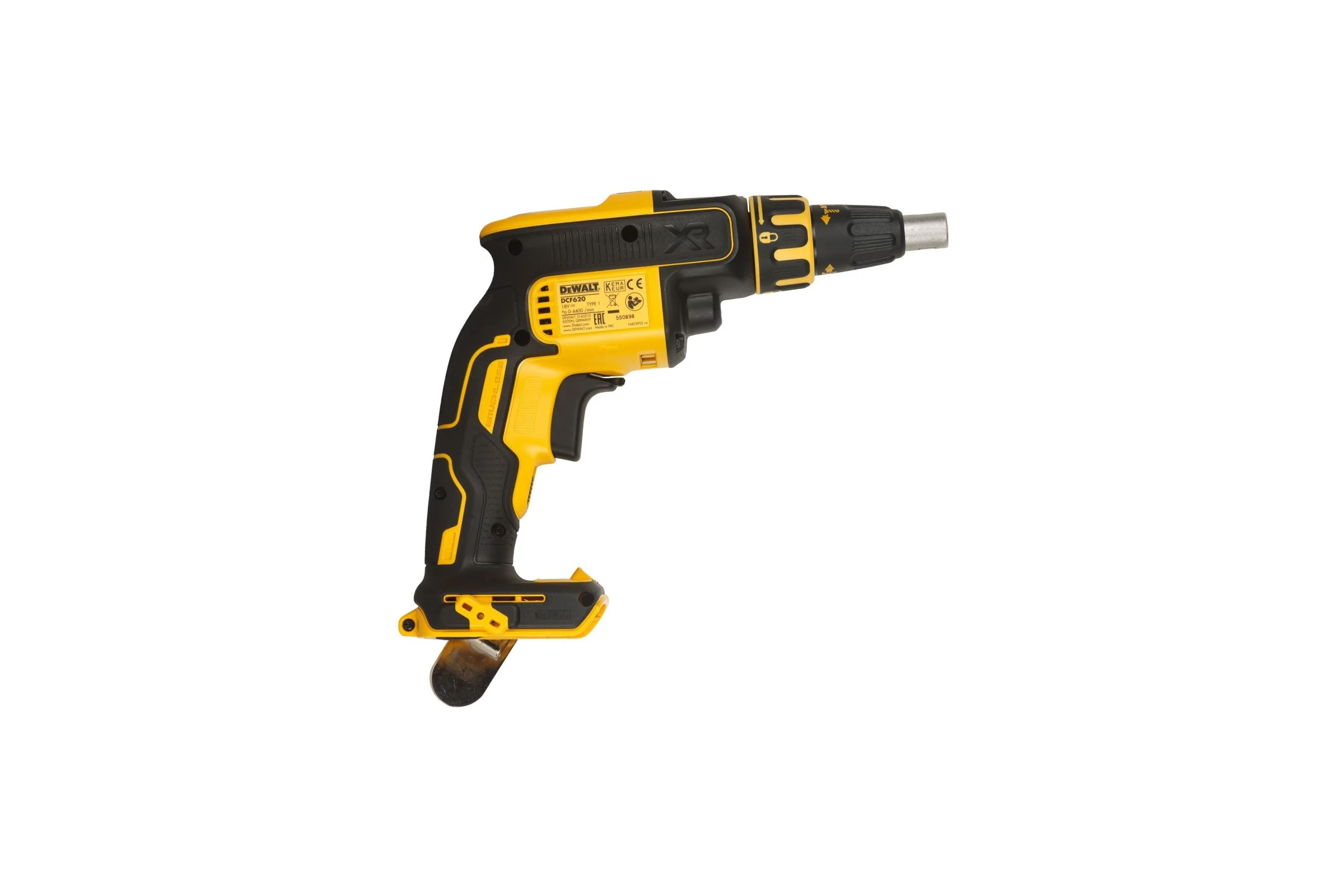 Аккумуляторный ленточный шуруповерт DEWALT DCF620E1K, 18 В, 30 Нм, 4400 об/мин, с АКБ 1.7 Ач, без ЗУ, в кейсе TSTAK () DCF620E1K-XJ