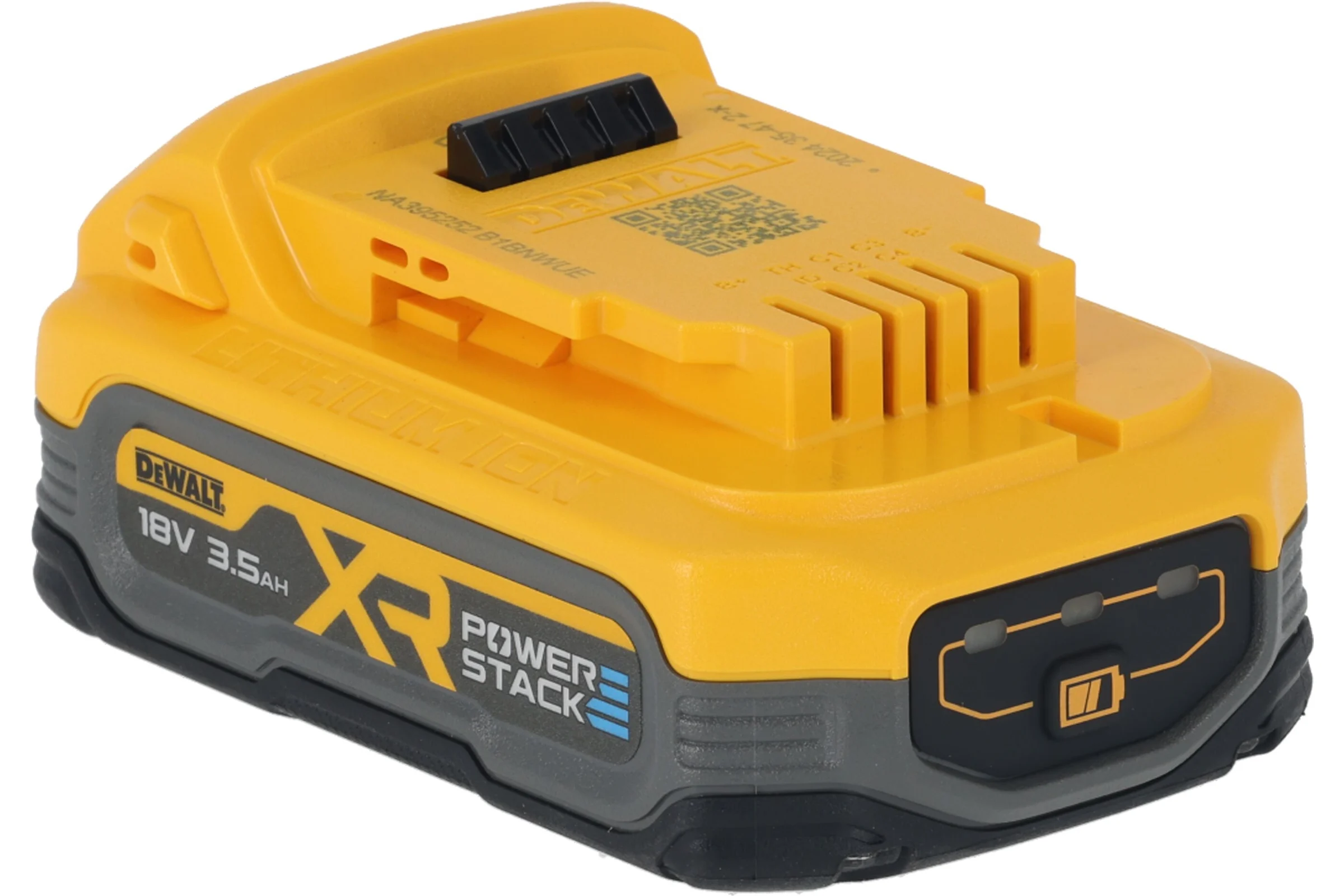 Аккумулятор DEWALT POWERSTACK DCBP318, Li-Ion, 18 В, 3.5 Ач () DCBP318-XJ