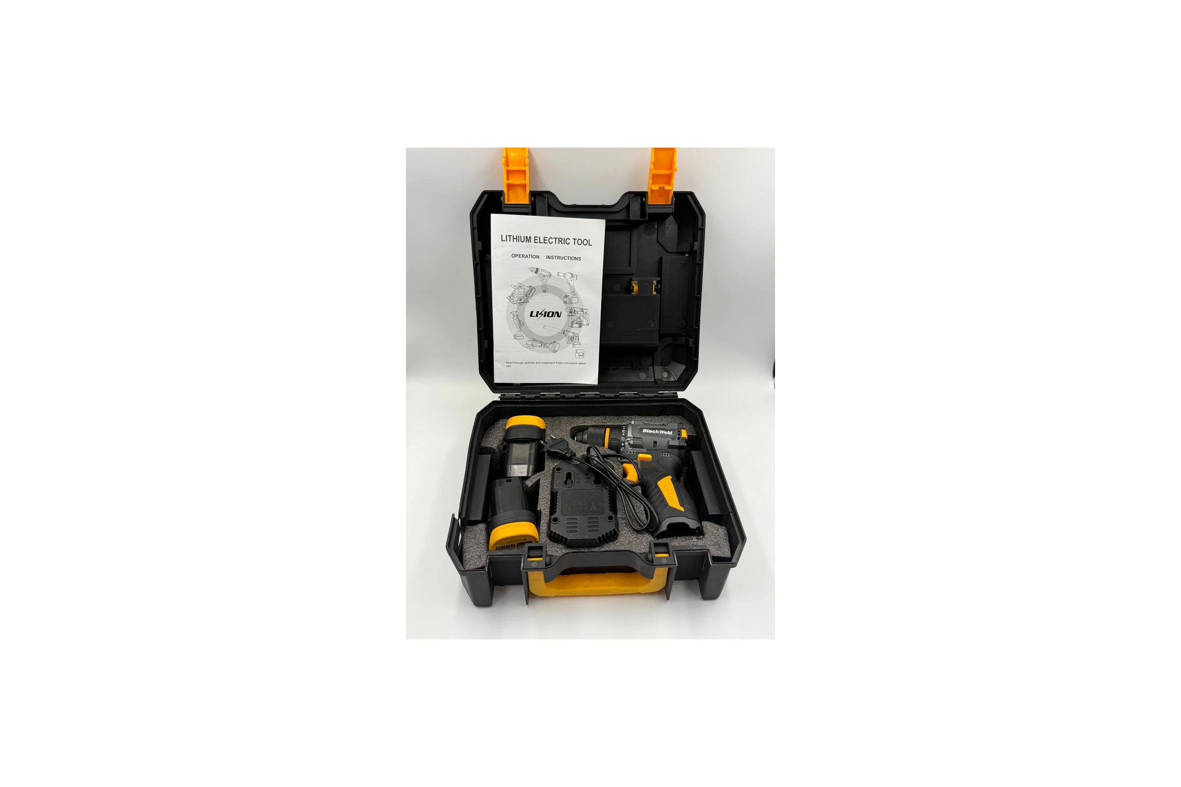 Дрель-шуруповерт аккумуляторная BlackWeld 16.8V 1.5Ah 150239