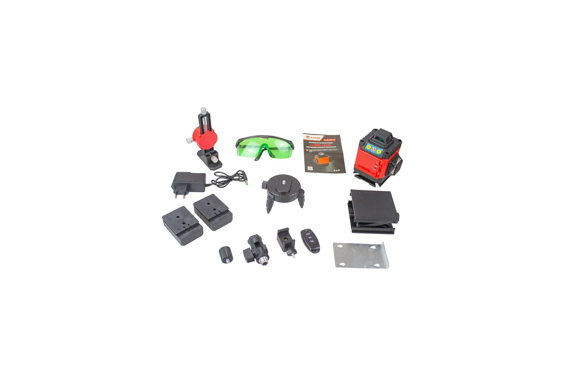 Построитель лазерных плоскостей Edon CLL 4D/40FW SET (40м., 16 синих лучей, 1/4, подставка, два ак 29780