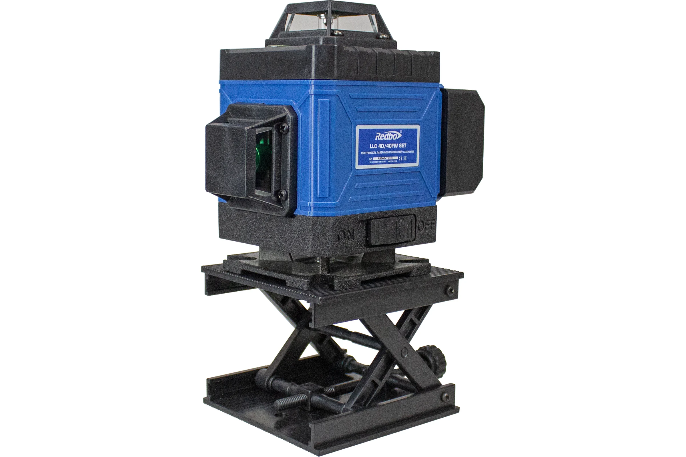 Построитель лазерных плоскостей Edon LLC 4D/40FW SET (40м., 16 синих лучей, 1/4, подставка, два а 29783