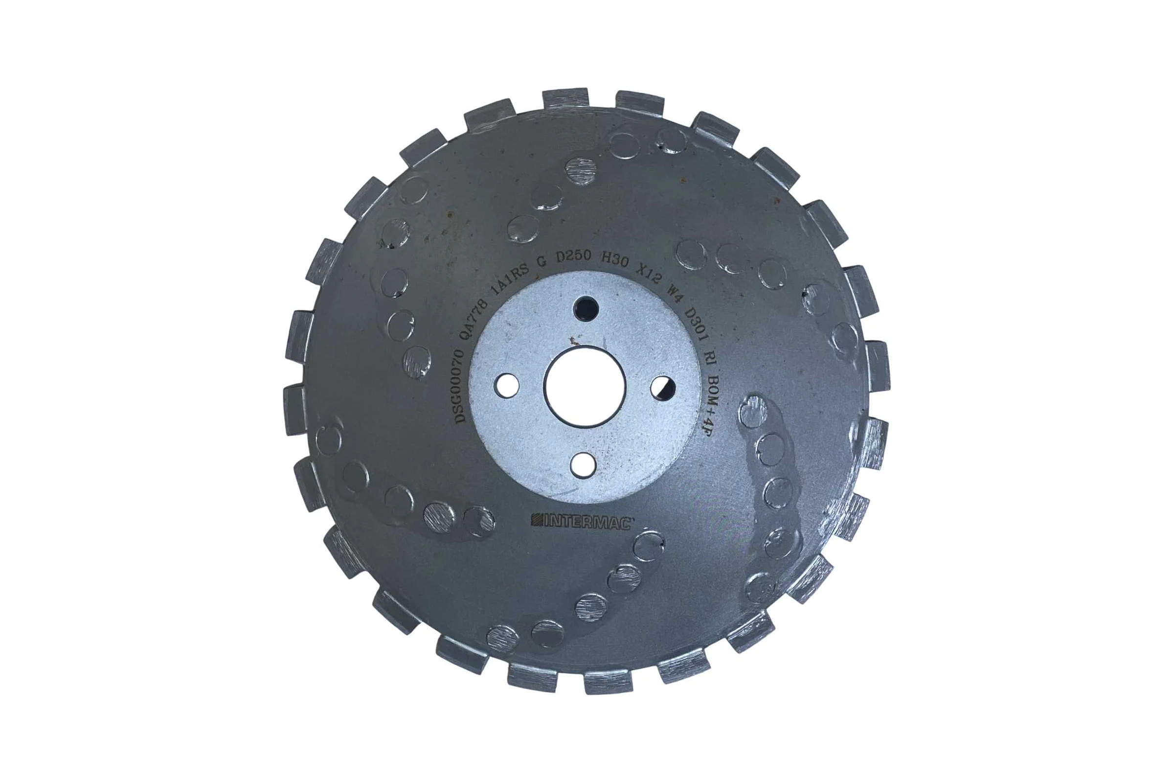 Диск DIAMUT для криволинейной резки D250 H30 V30 (гранит/мрамор) DDSG00070