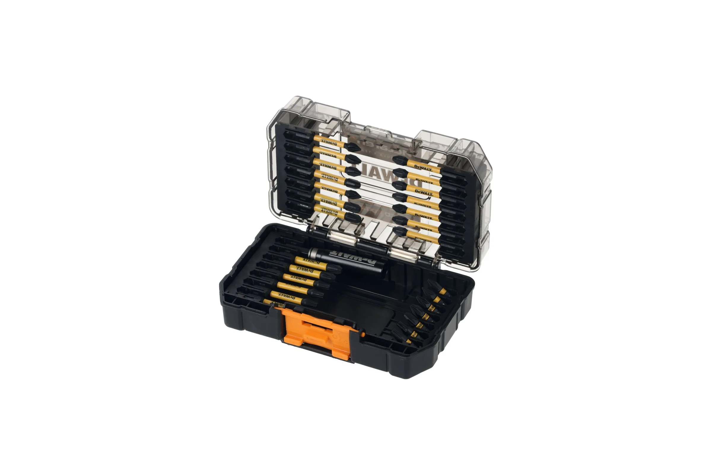 Набор бит DEWALT McLaren Limited Edition DT70902T, PH/PZ/Torx, 25/57 мм, 28 шт., в кейсе DT70902T-QZ