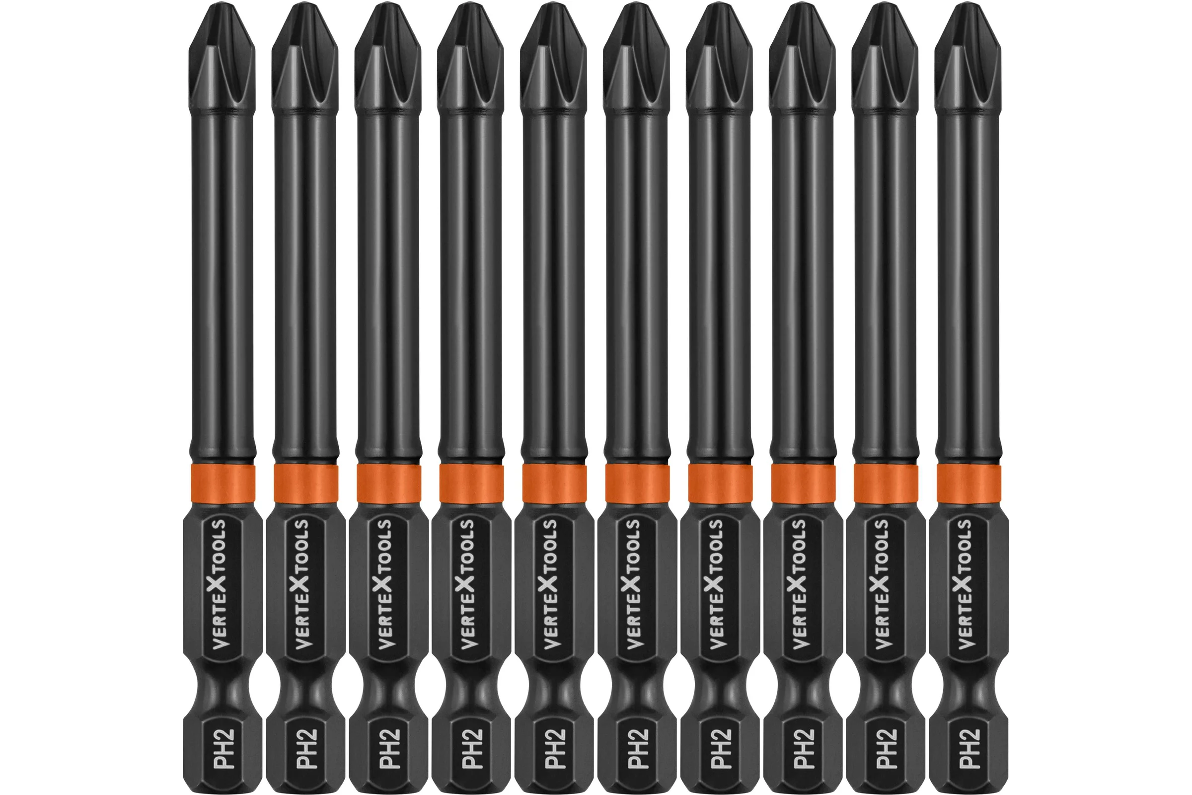 Набор бит Vertextools IMPACT PH2x70 IP-PH2-70