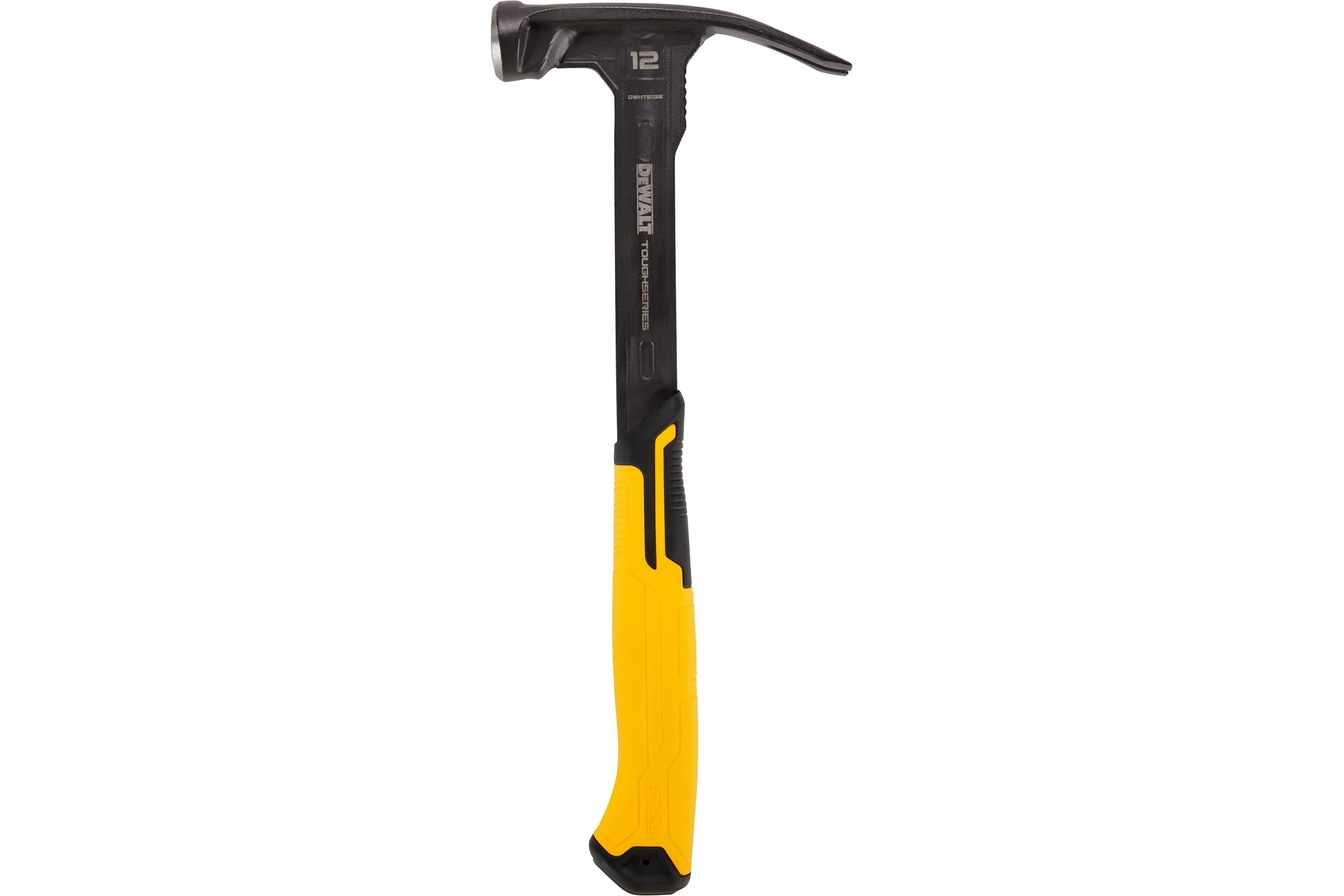 Молоток с прямым заострённым гвоздодёром Dewalt TOUGHSERIES, облегчённый, 340 г DWHT51135X