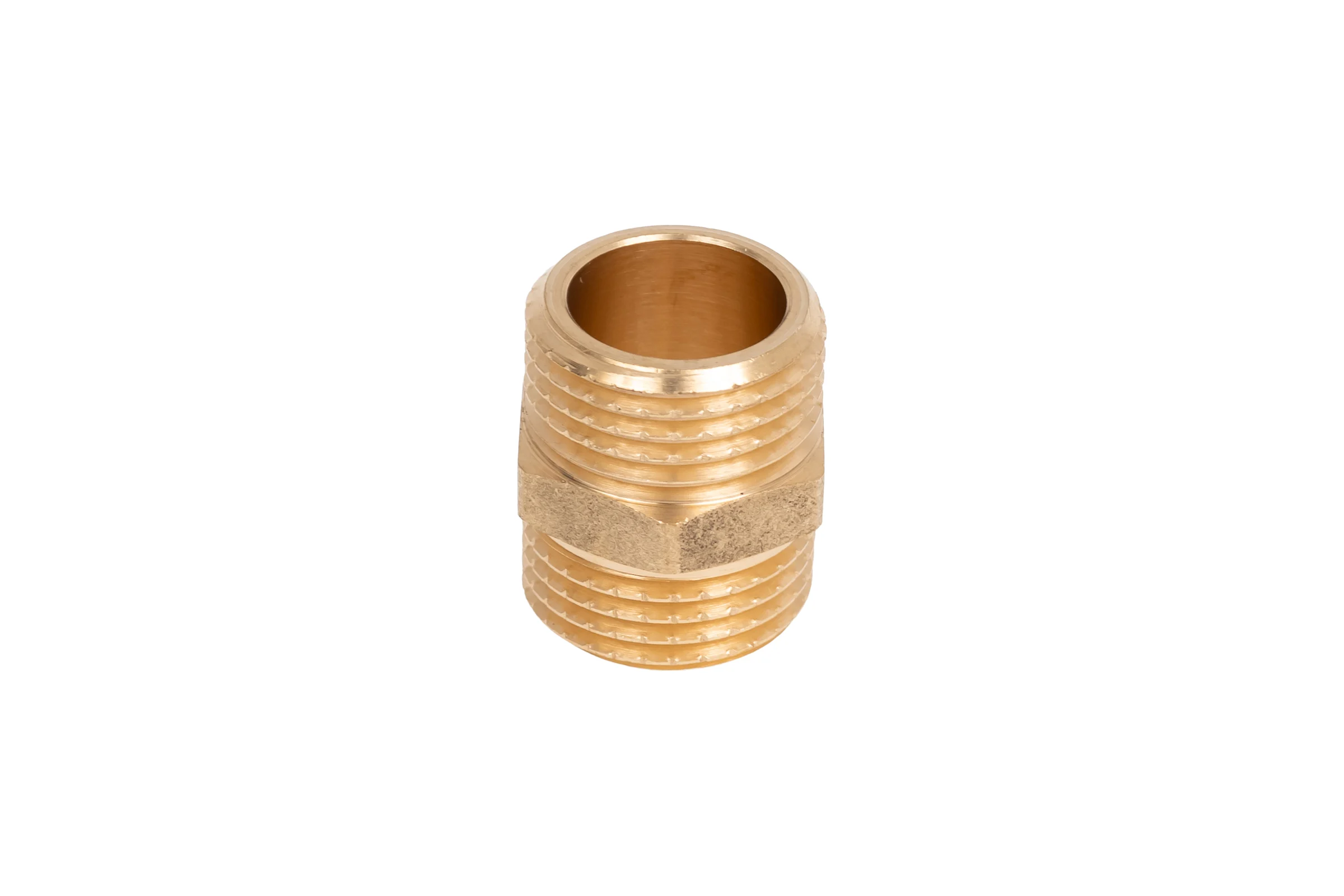 Ниппель латунный ViEir 3шт 1/2 ш × 1/2 ш (две наружные резьбы) SH33