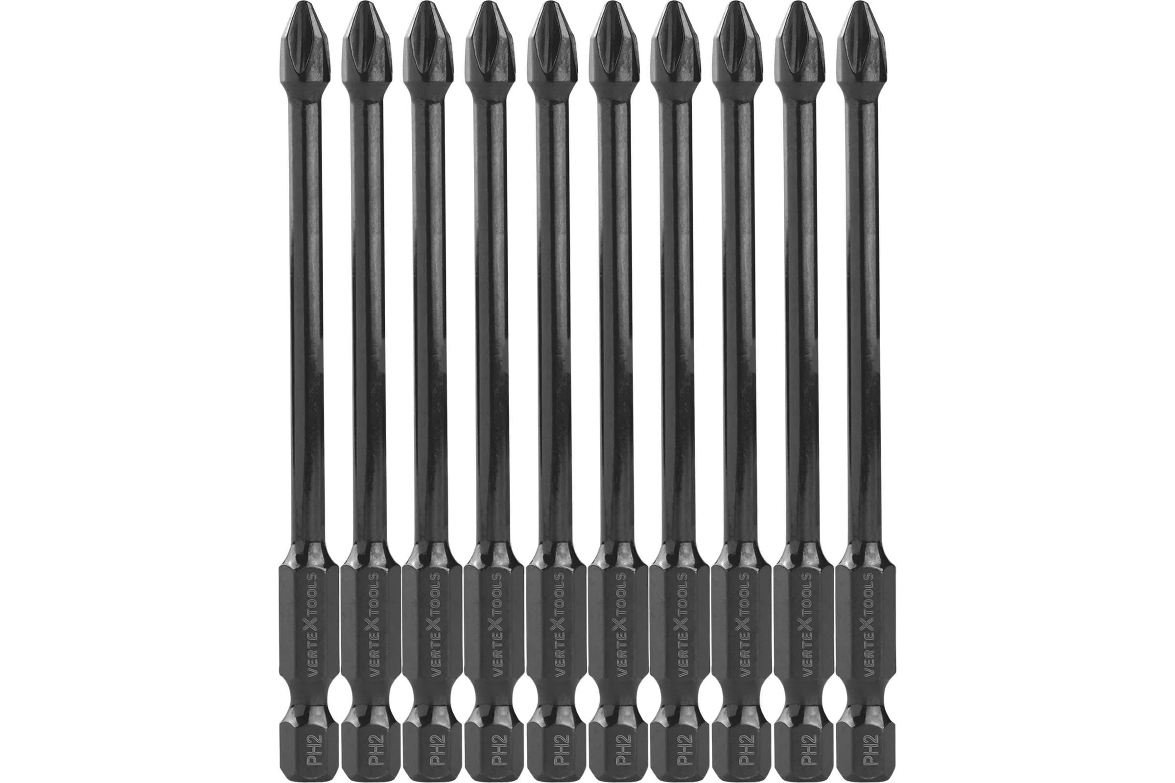 Набор бит vertextools IMPACT TORSION PH2x90 IP-TR-PH2-90