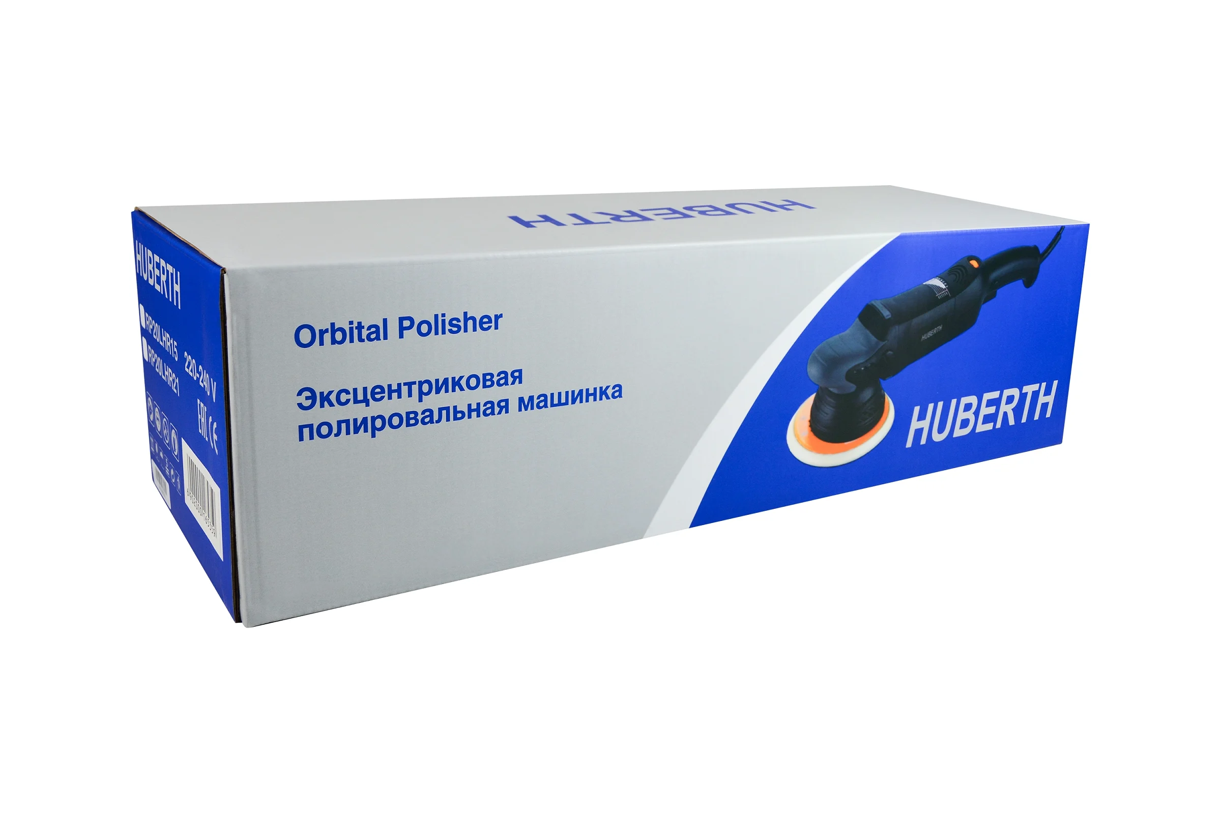 Машинка полировальная электрическая HUBERTH эксцентрик 21мм, подошва 150мм RP20LHR21