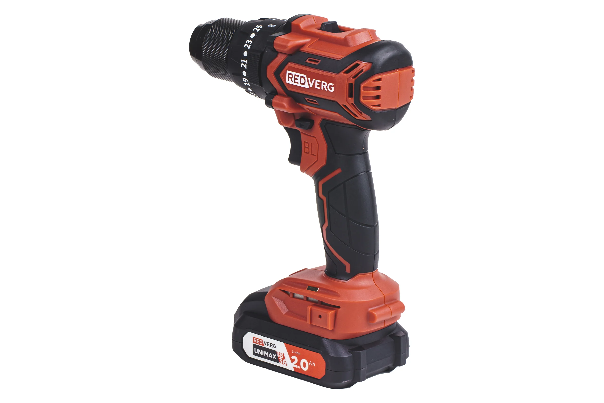 Шуруповерт аккумуляторный ударный бесщеточный REDVERG RD-IS18BL/U2 00006686437