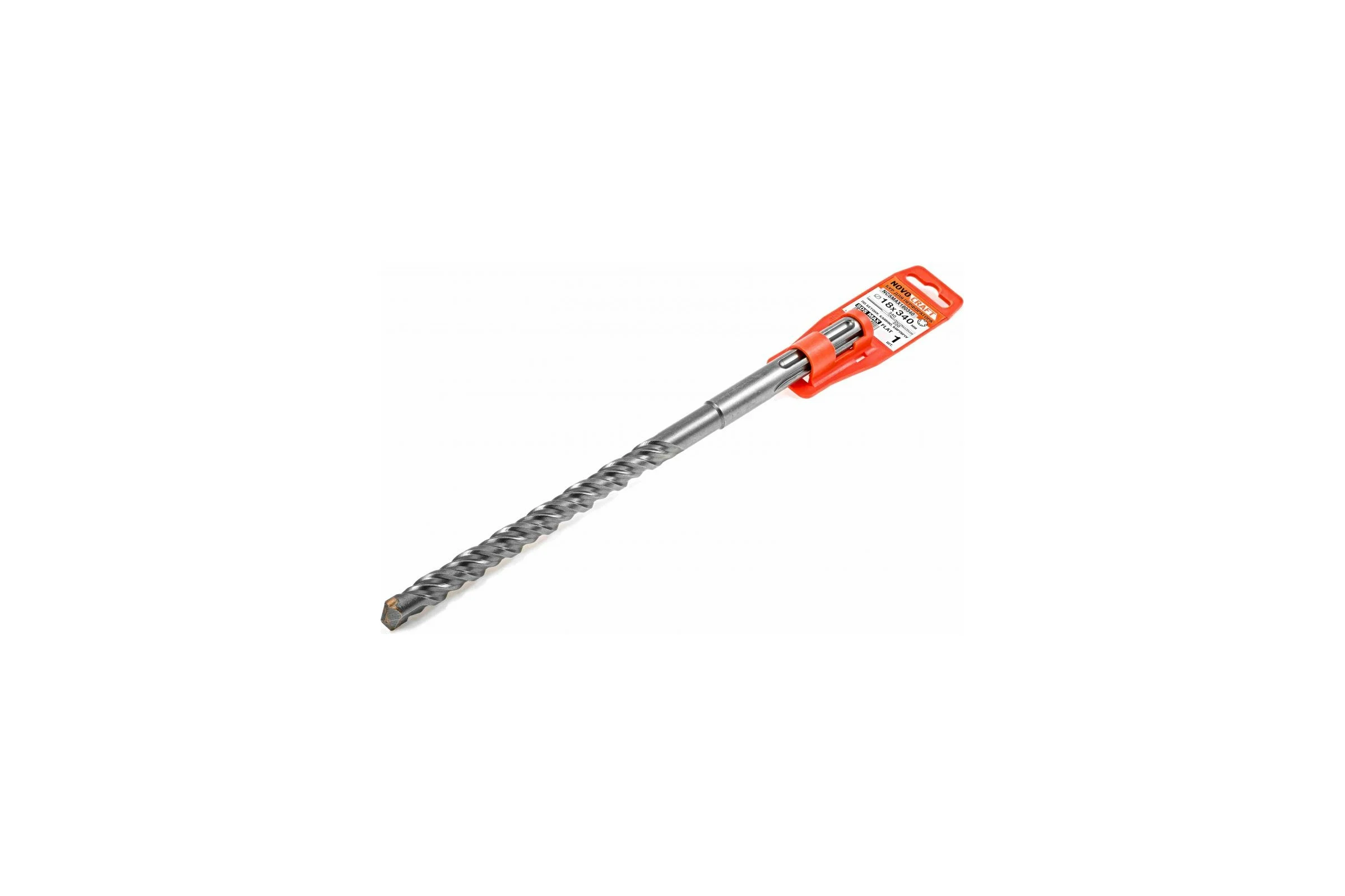 Бур по бетону для больших нагрузок (18x340 мм; SDS-max) Novocraft NCSMAX180340