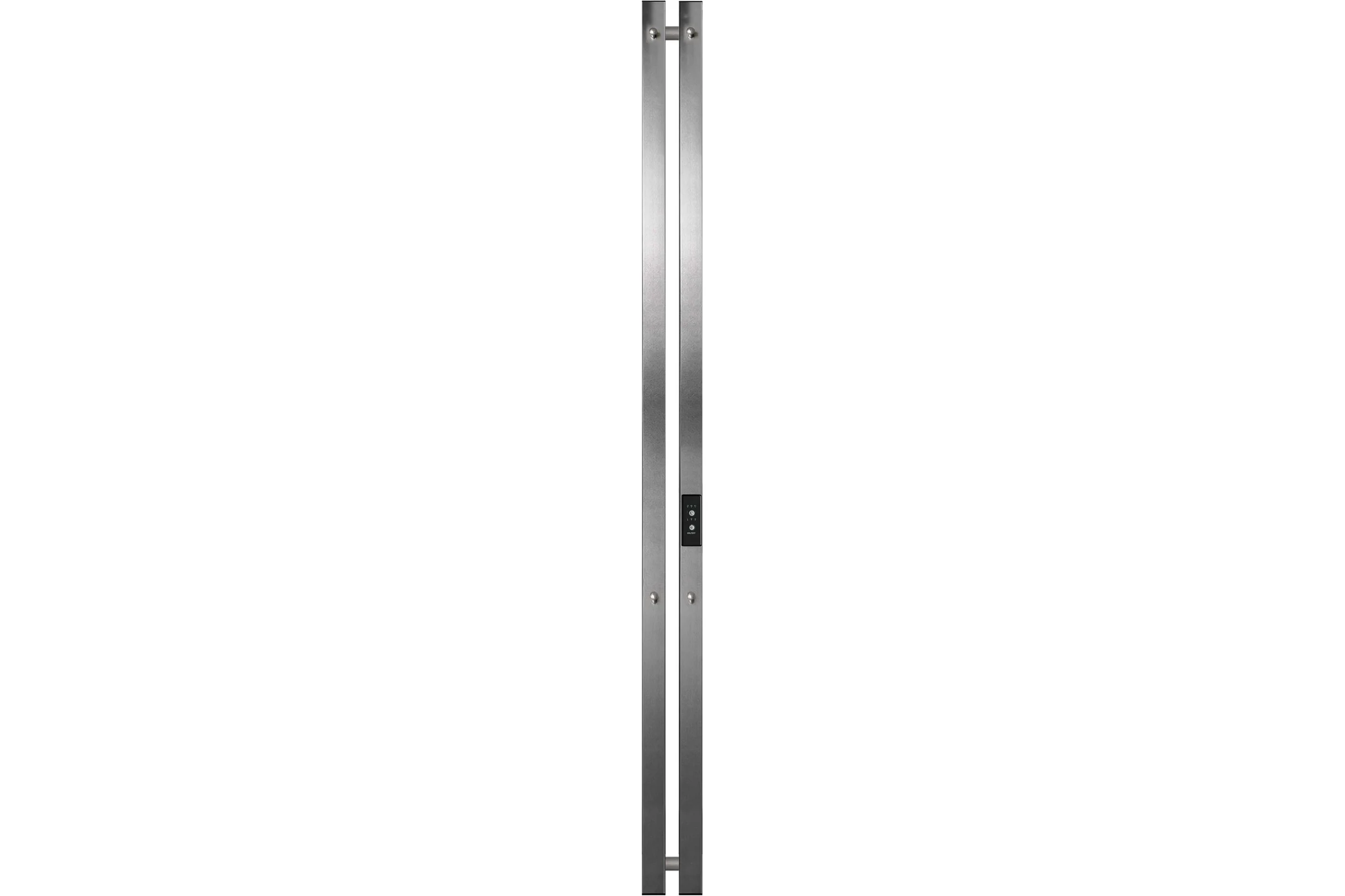 Электрический полотенцесушитель INDIGO Style 2 PRO (electro) 120/8 (таймер, скрытый провод справа, Graphite Metallic) LSPRE120-8GFMRt