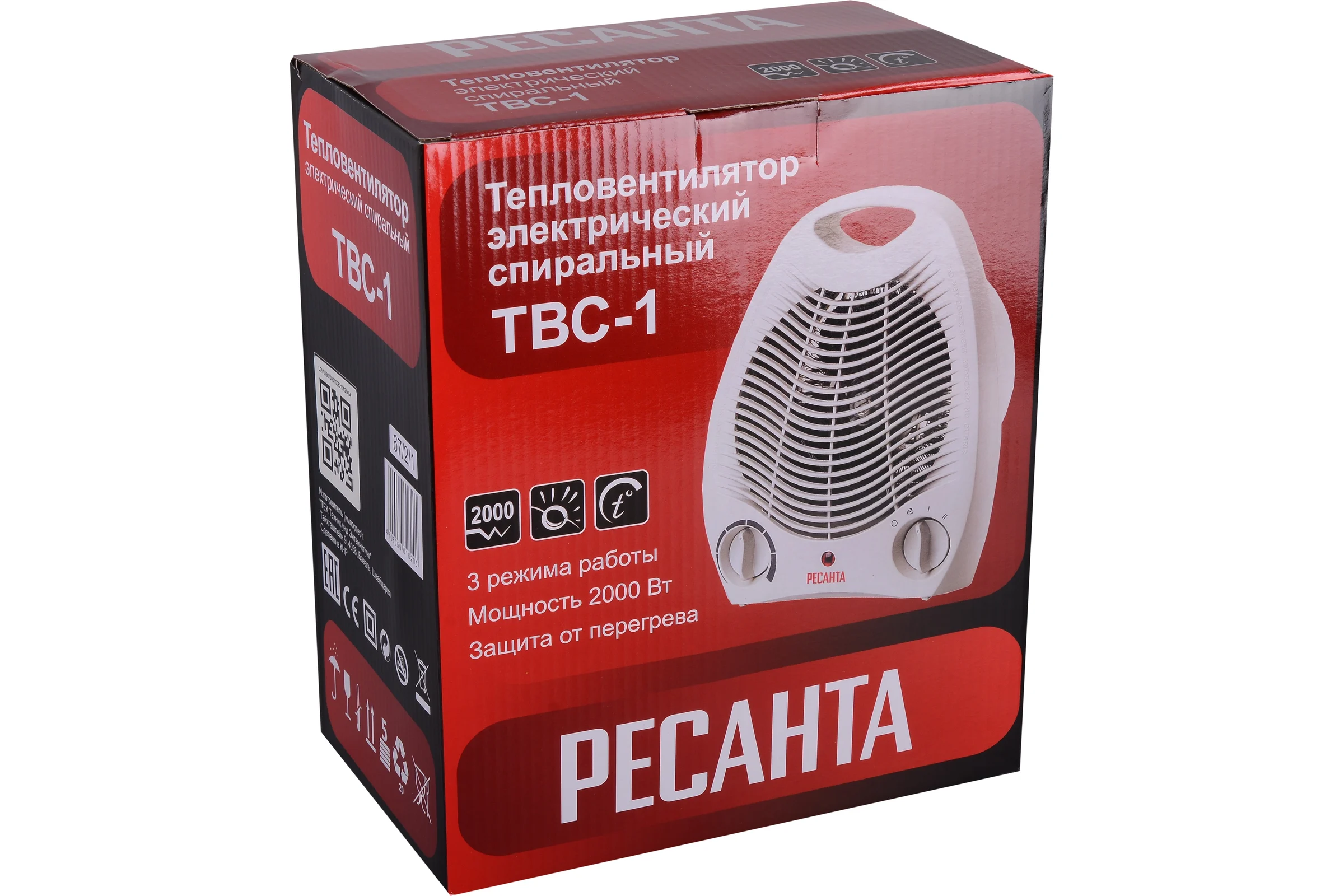 Тепловентилятор Ресанта ТВС-1 67/2/1