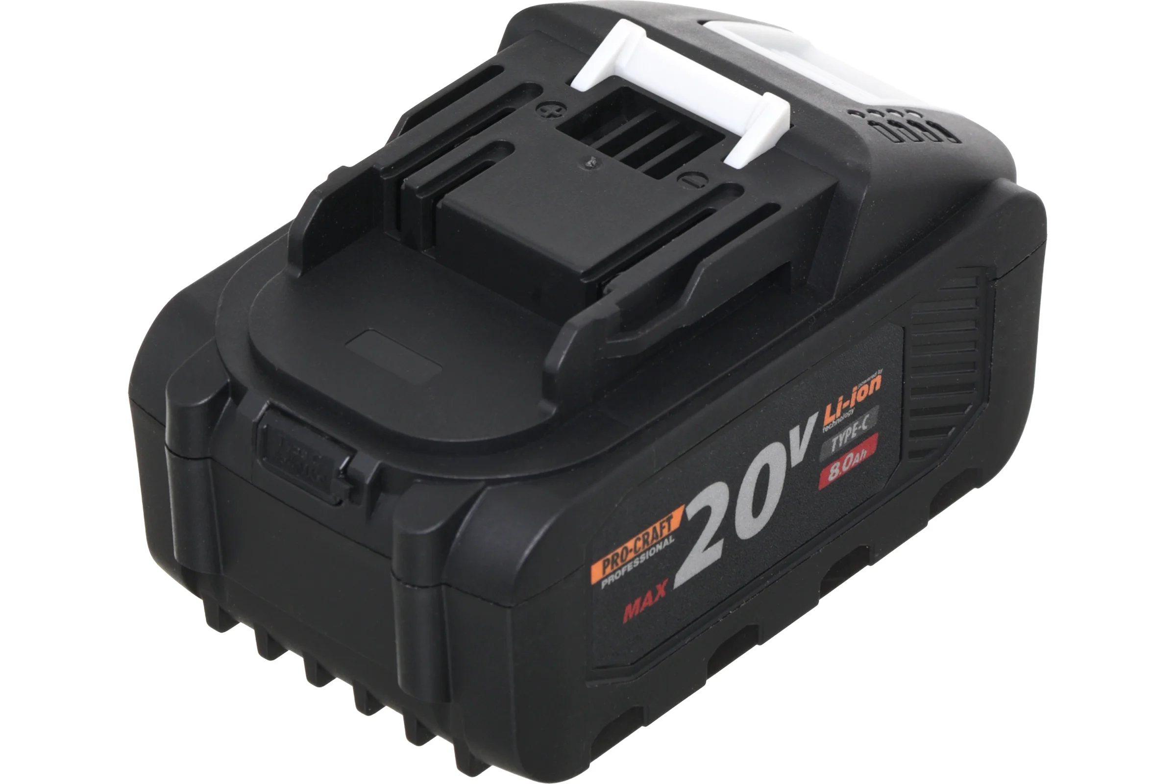 Батарея аккумуляторная PROCRAFT BAT20/8  Li-Ion 20В 8Ач, type-c BAT20/8C