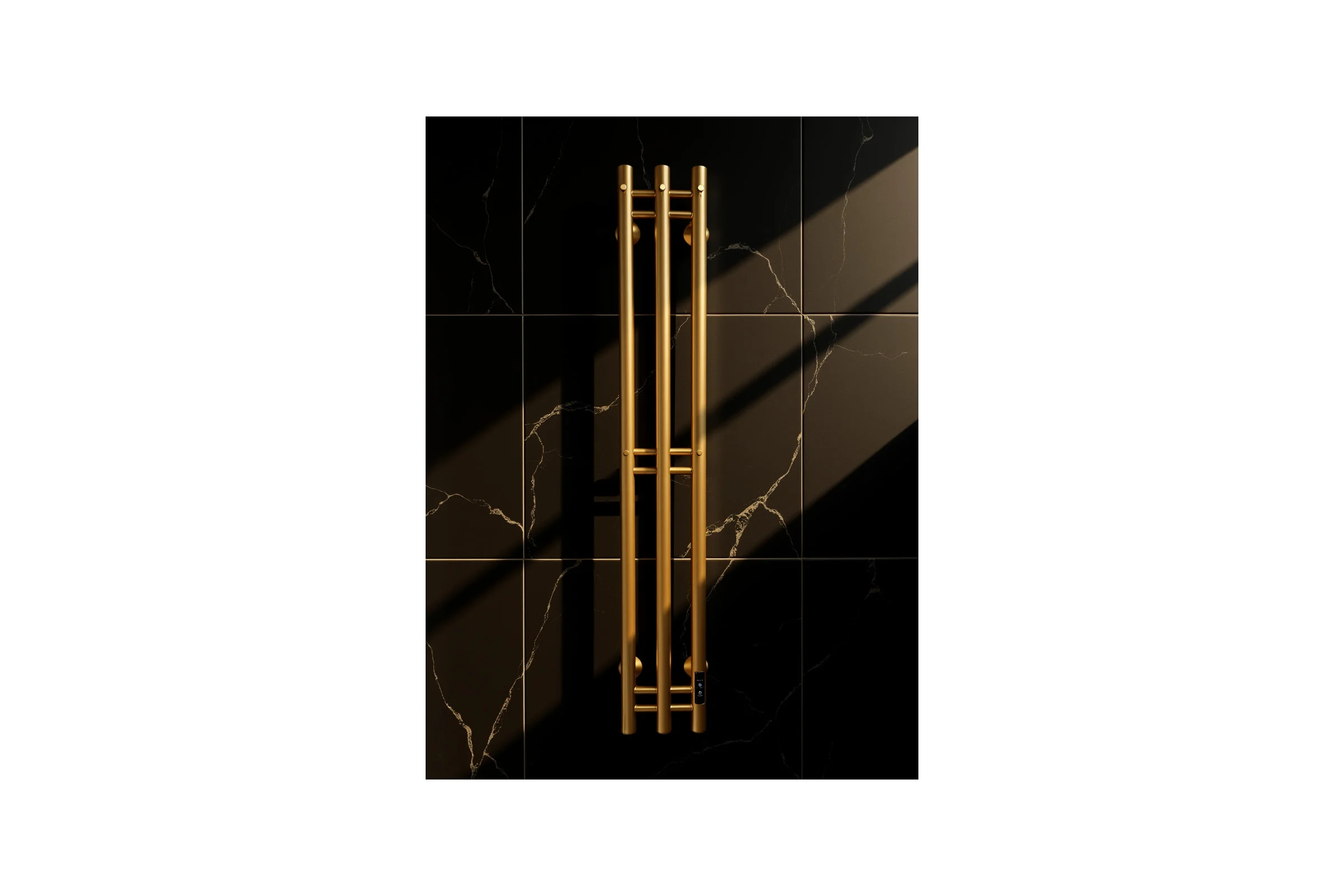 Полотенцесушитель электрический Comfysan с/т Alto EC-3 120/15, MAT GOLD RAL 018245