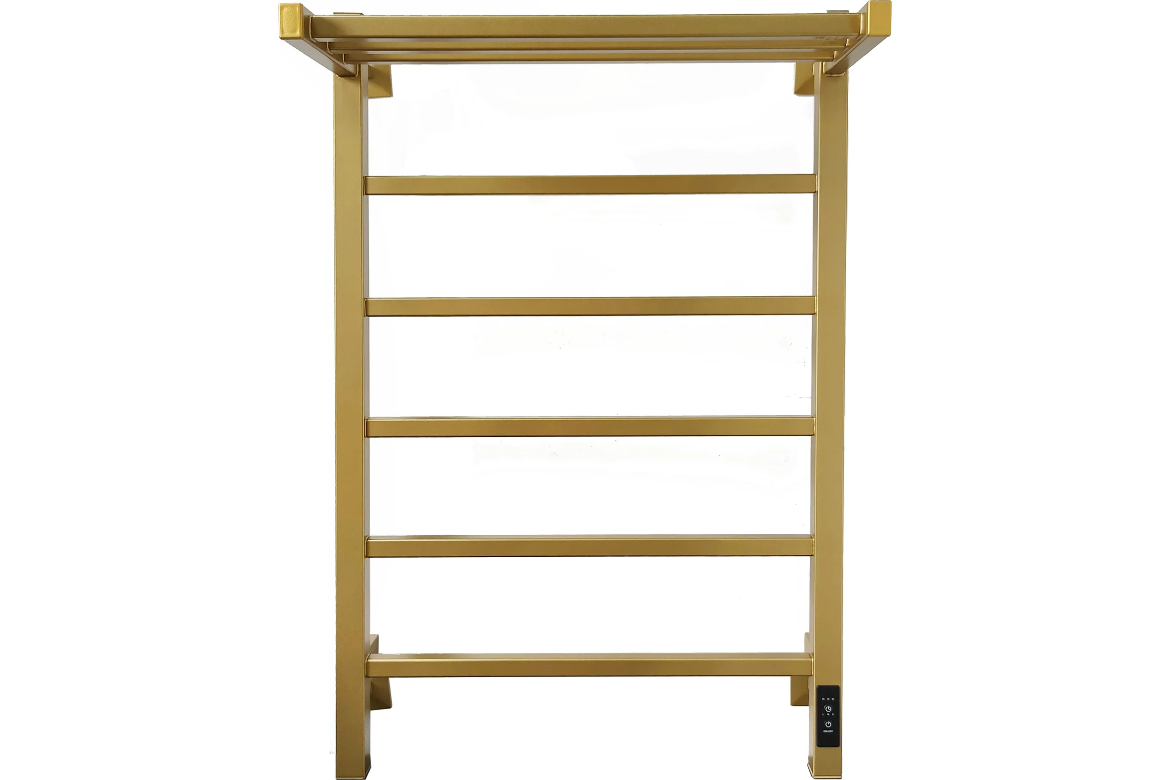 Полотенцесушитель электрический Comfysan с/т Marte-K EC-6 80/50 с полкой, MAT GOLD 017996