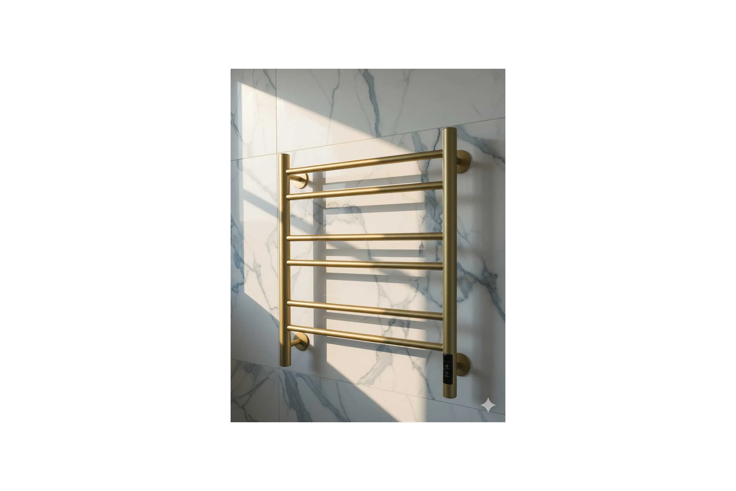 Полотенцесушитель электрический Comfysan с/т Luce EC-6 60/40, MAT GOLD RAL 019105