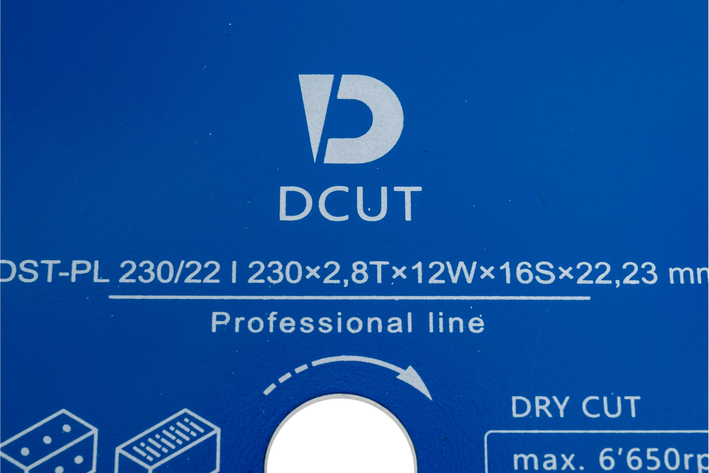 Диск алмазный DCUT DS-PL 230х2.8Tх12Hх22.23 быстрый рез DST-PL23012-SS