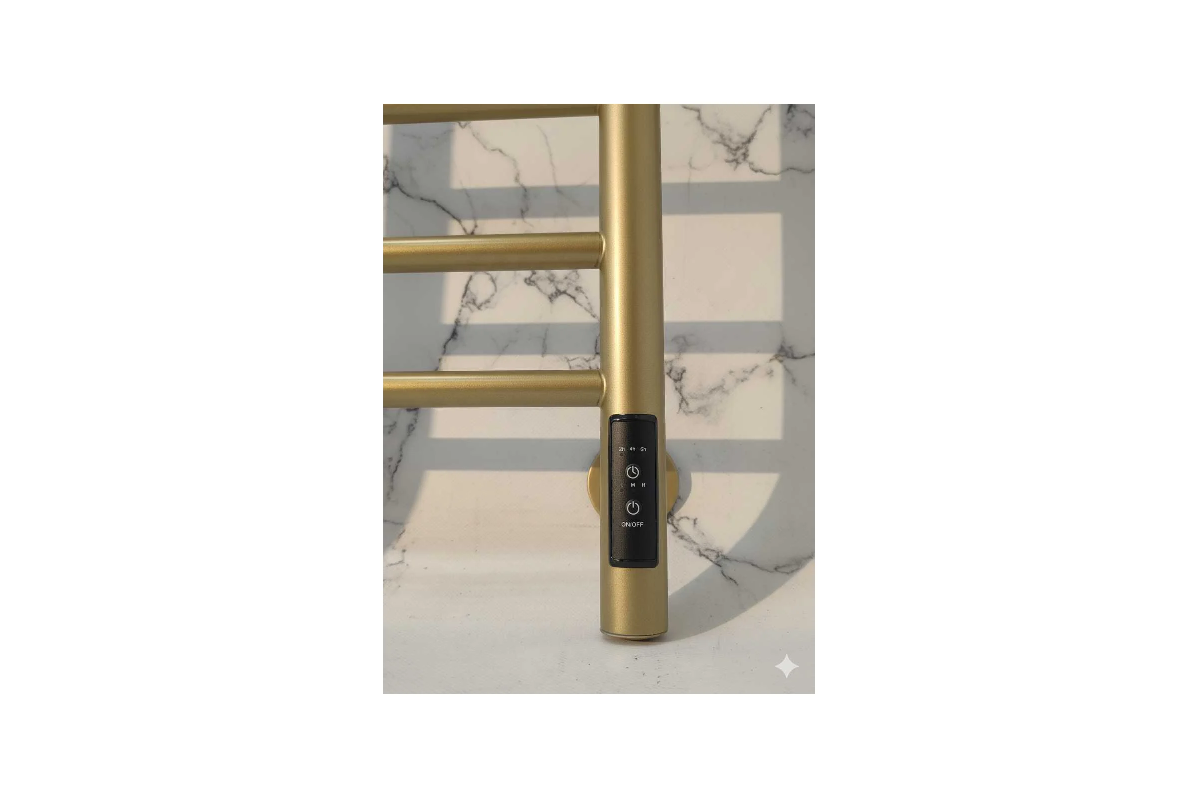 Полотенцесушитель электрический Comfysan с/т Luce EC-6 60/50, MAT GOLD RAL 018832