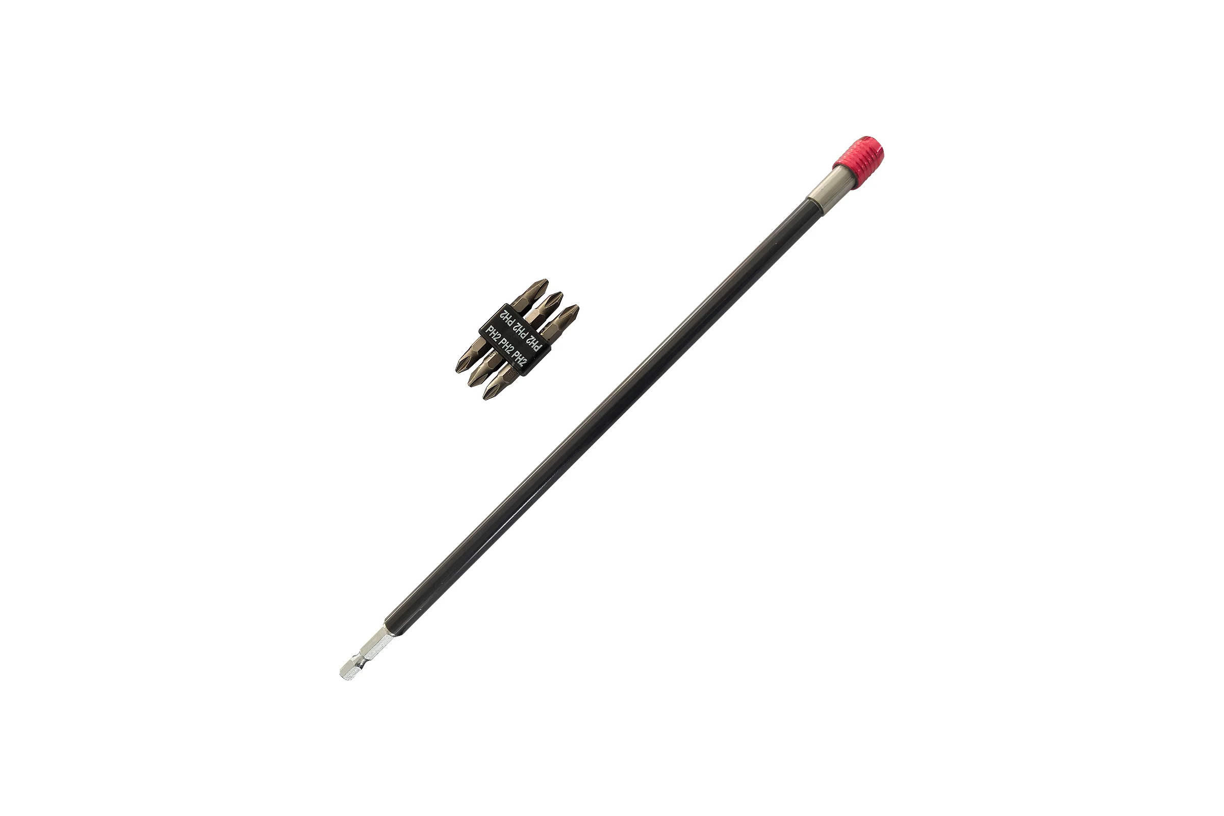 Биты JBC PH2 1/4х25мм с битодержателем, набор 7 предметов JBC-HW-S7(63737)