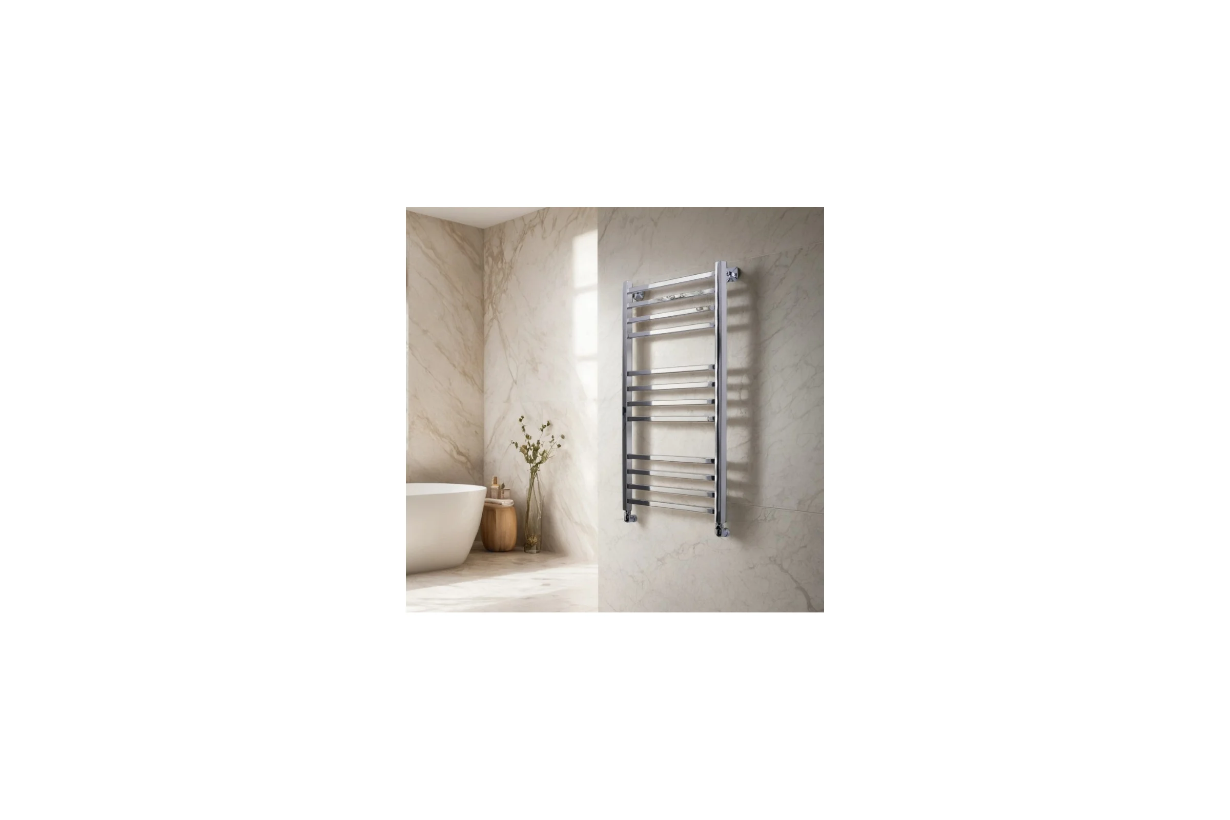 Полотенцесушитель водяной Comfysan Pioli-K W-10 100/50, хром 014445